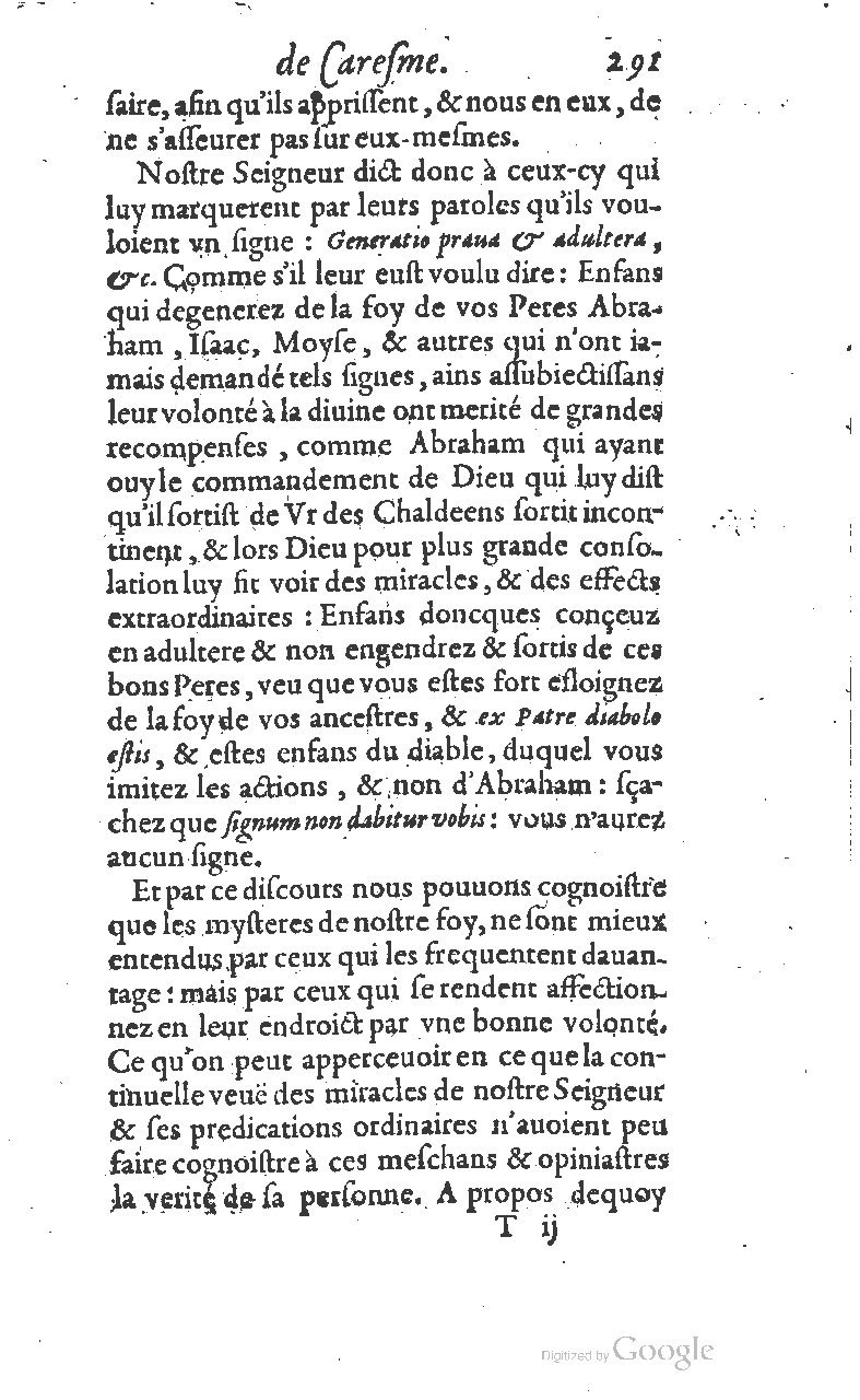 1607 - Nicolas Du Fossé - Trésor quadragésimal - T 01 - BM Lyon