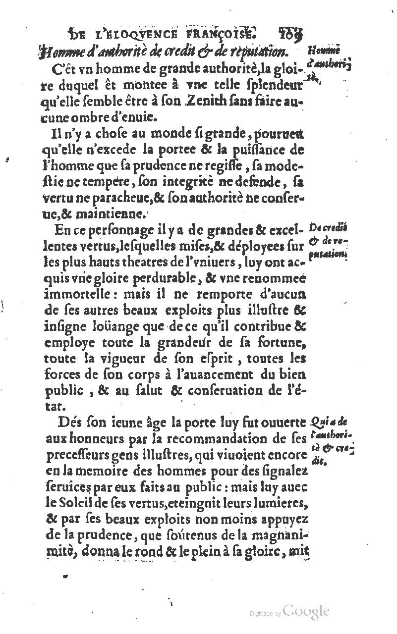1610 - Louis Coste - Trésor de l’éloquence française (Seconde partie) - BM Lyon