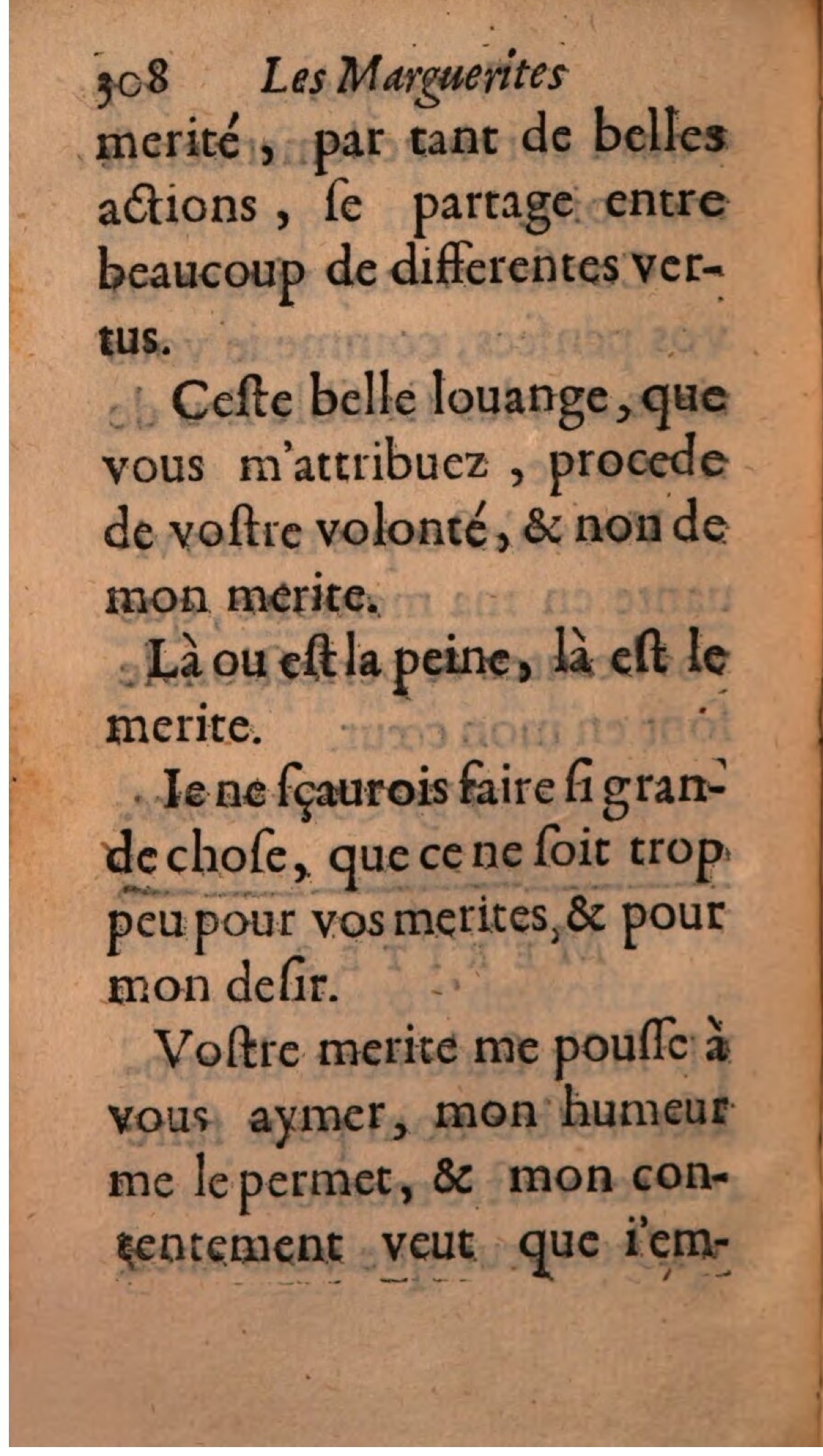1608 - Théodore Reinsart - Les Marguerites françaises ou Trésor des Fleurs du bien-dire - BSB Munich