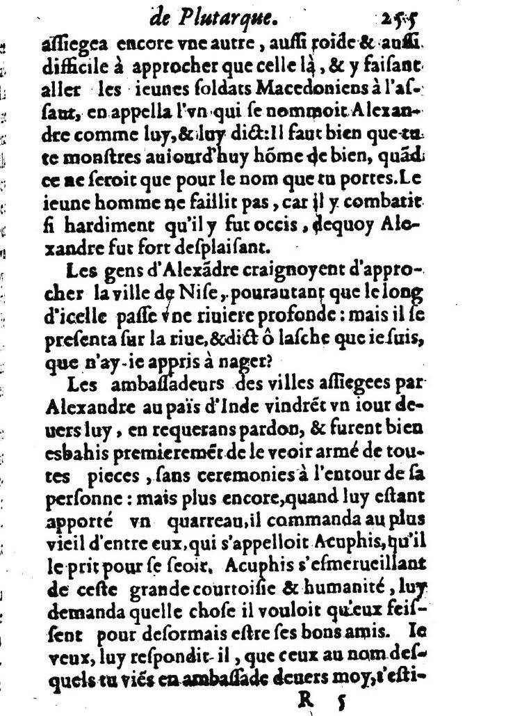1611 - Pierre Rigaud - Trésor des vies de Plutarque - BM Lyon