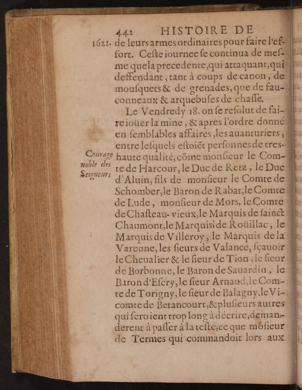 1626 - Joseph Bouillerot - Trésor de l’histoire générale de notre temps - BnF Arsenal