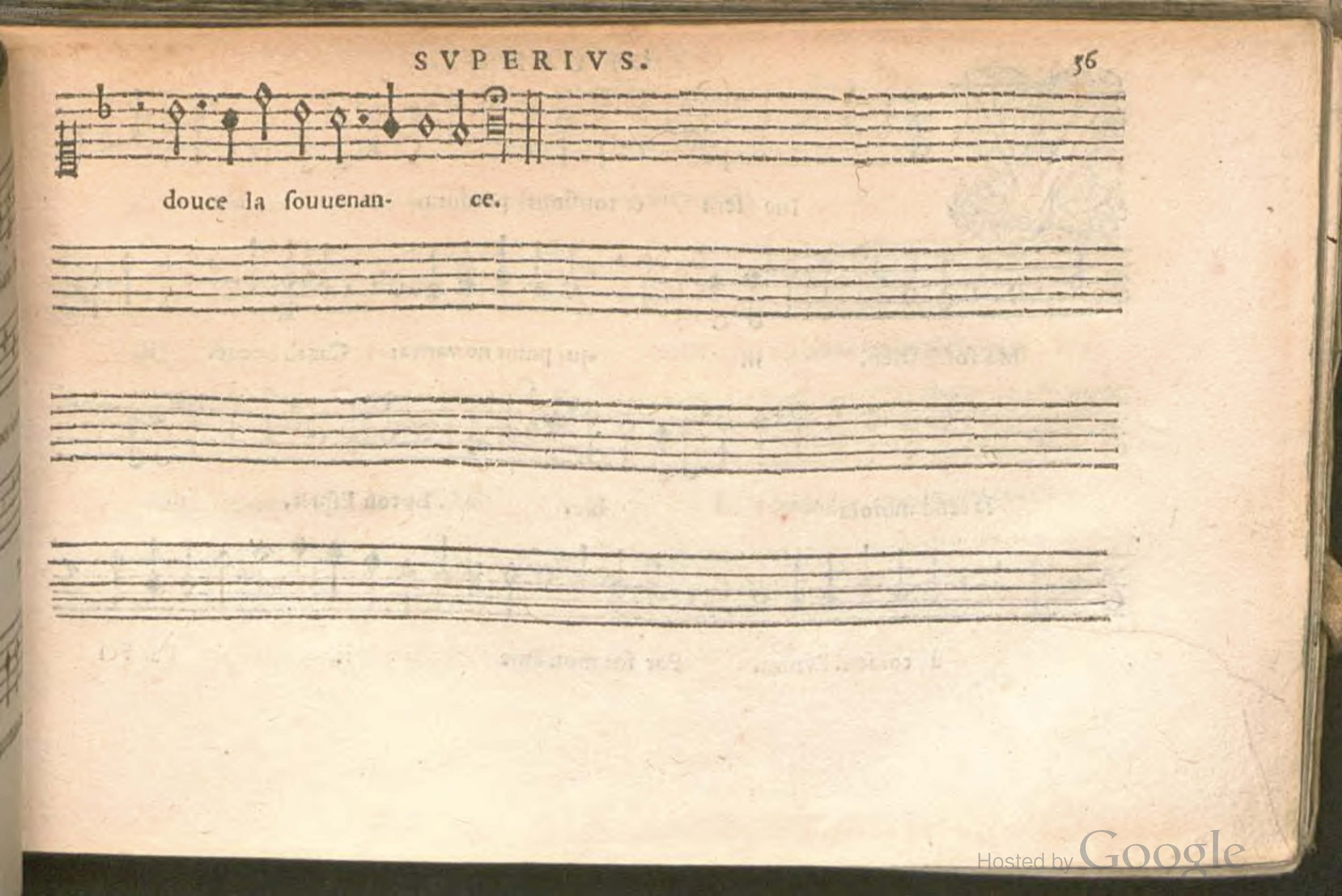 1576 - [Pierre de Saint-André] - Trésor de musique d’Orlande de Lassus Superius - BSB Munich