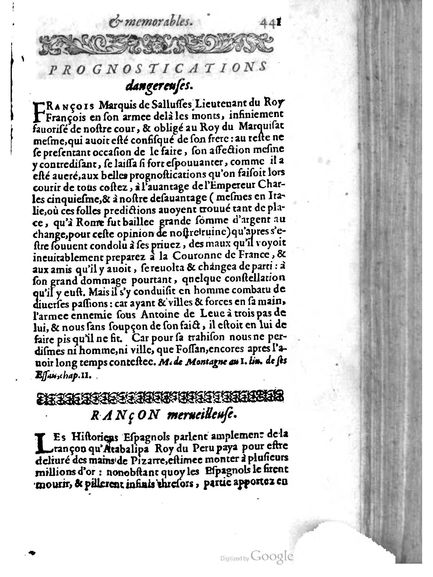 1620 - Samuel Crespin - Trésor d’histoires admirables et mémorables - BCU Lausanne