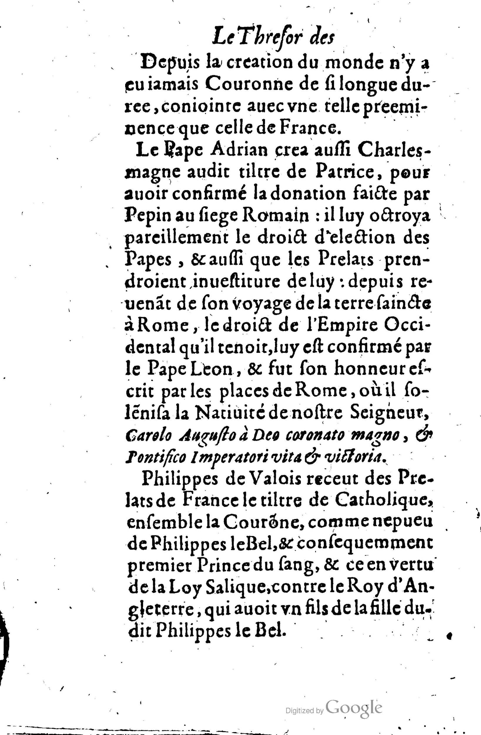 1619 - Jean Corrozet - Trésor des histoires de France - BSB Munich