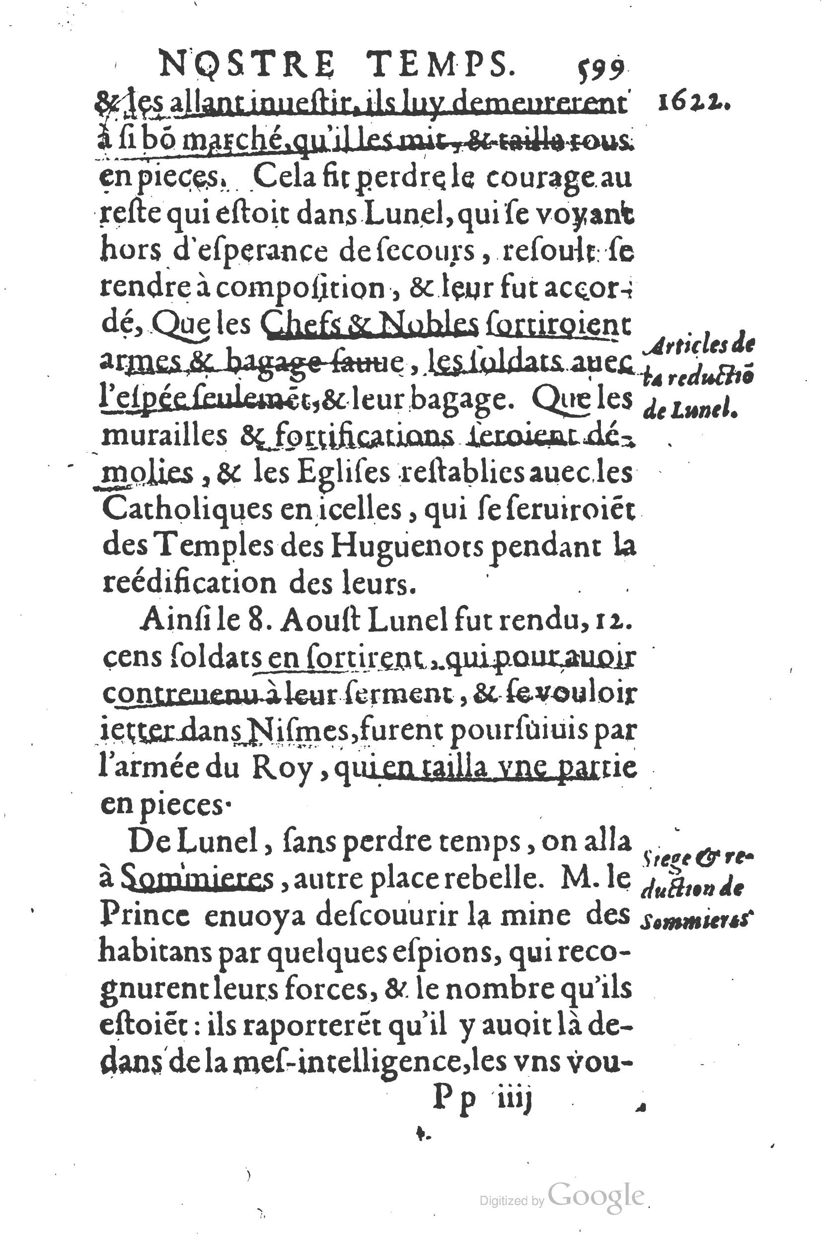 1626 - Joseph Bouillerot - Trésor de l’histoire générale de notre temps - BSB Munich