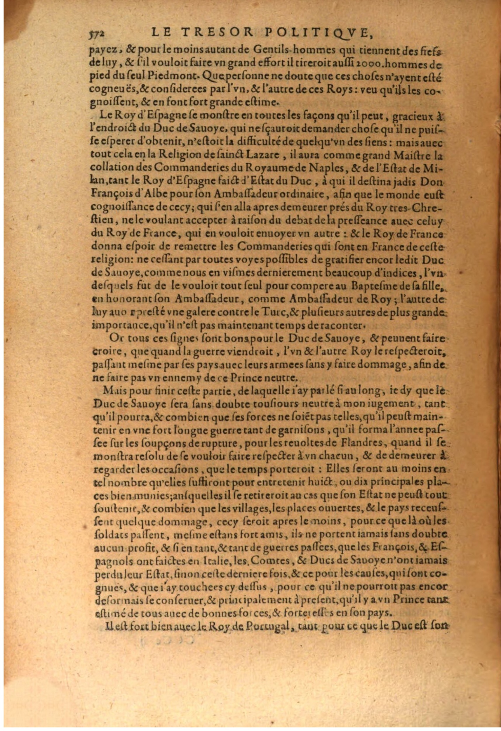 1611 - Pierre Chevalier - Trésor politique - BSB Munich