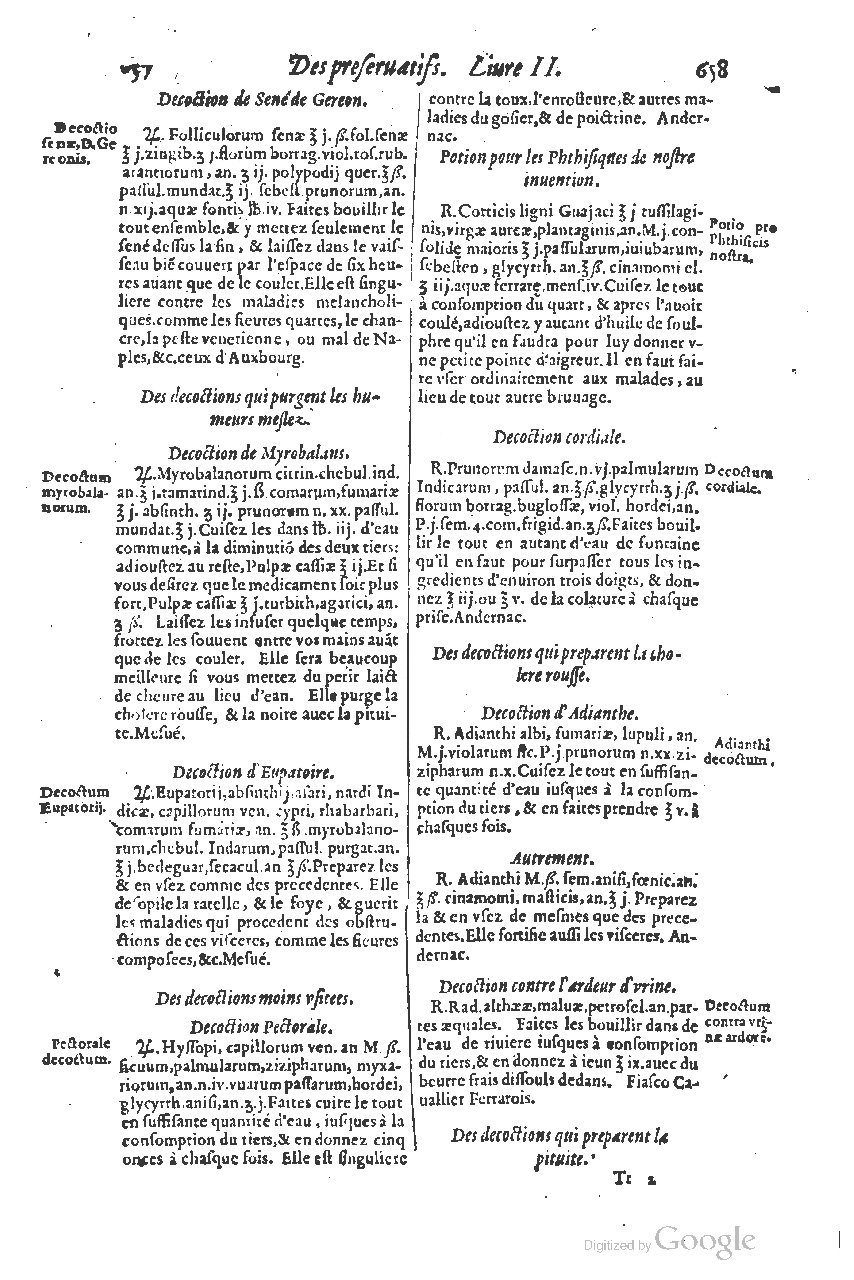 1616 - Étienne Gamonet - Grand trésor ou dispensaire - BSB Munich