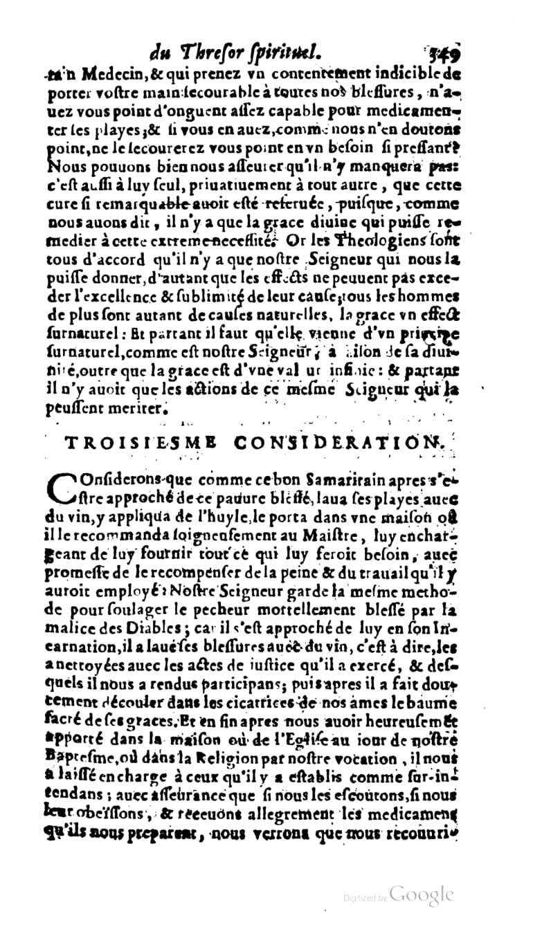 1637 - s.n. - Trésor spirituel des âmes religieuses - BM Lyon