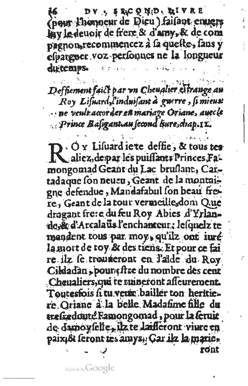 1567 - Jean Pygot - Trésor des Amadis - BM Lyon 1567 - Jean Pygot - Trésor des Amadis - BM Lyon