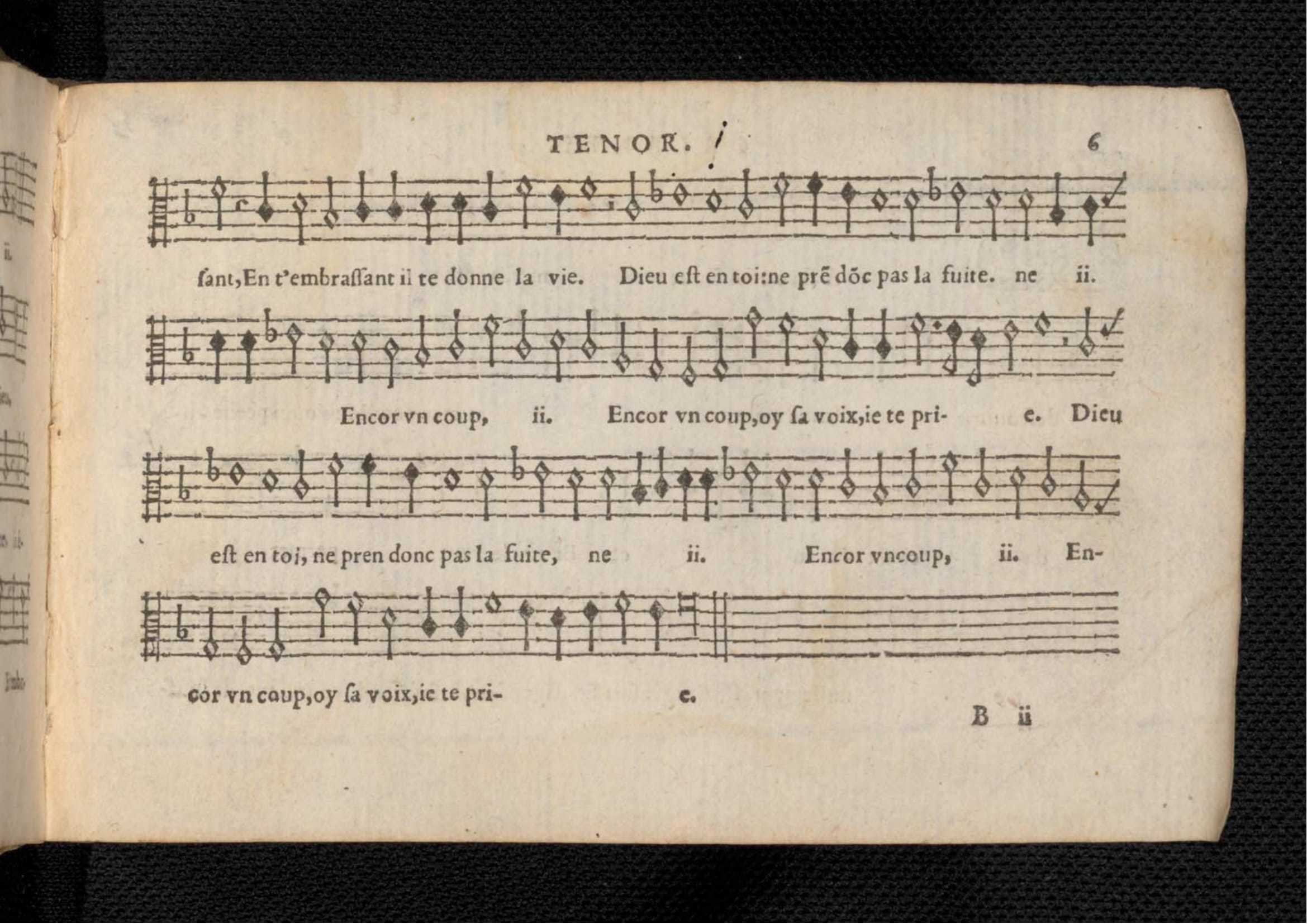 1576 - [Pierre de Saint-André] - Trésor de musique d’Orlande de Lassus Tenor - KBR Bruxelles