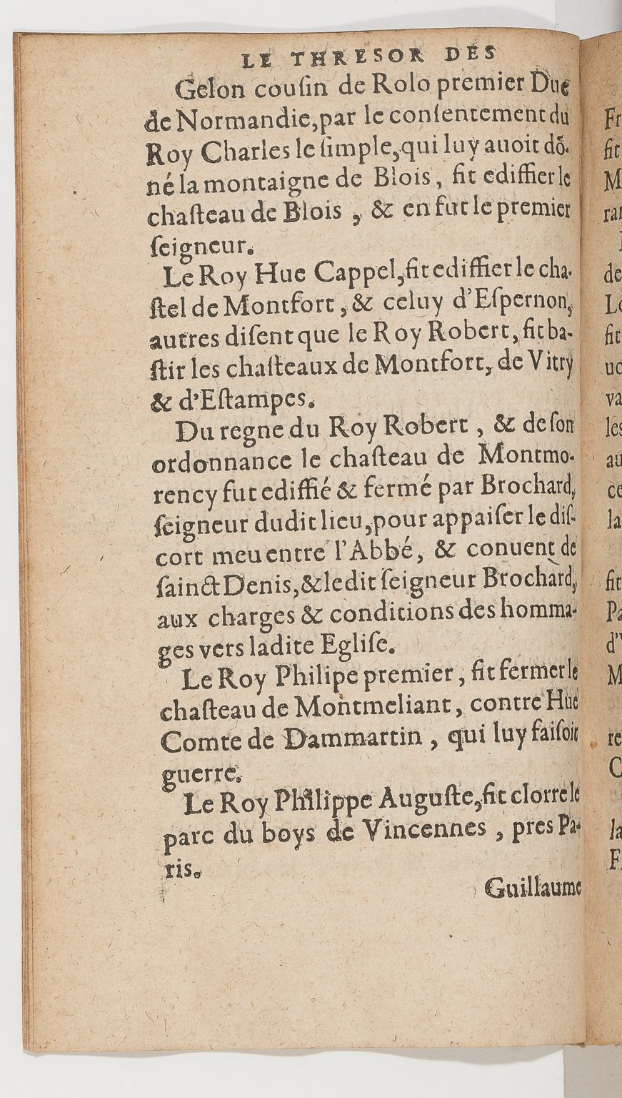 1583 - Galiot Corrozet - Trésor des histoires de France - BnF 1583 - Galiot Corrozet - Trésor des histoires de France - BnF