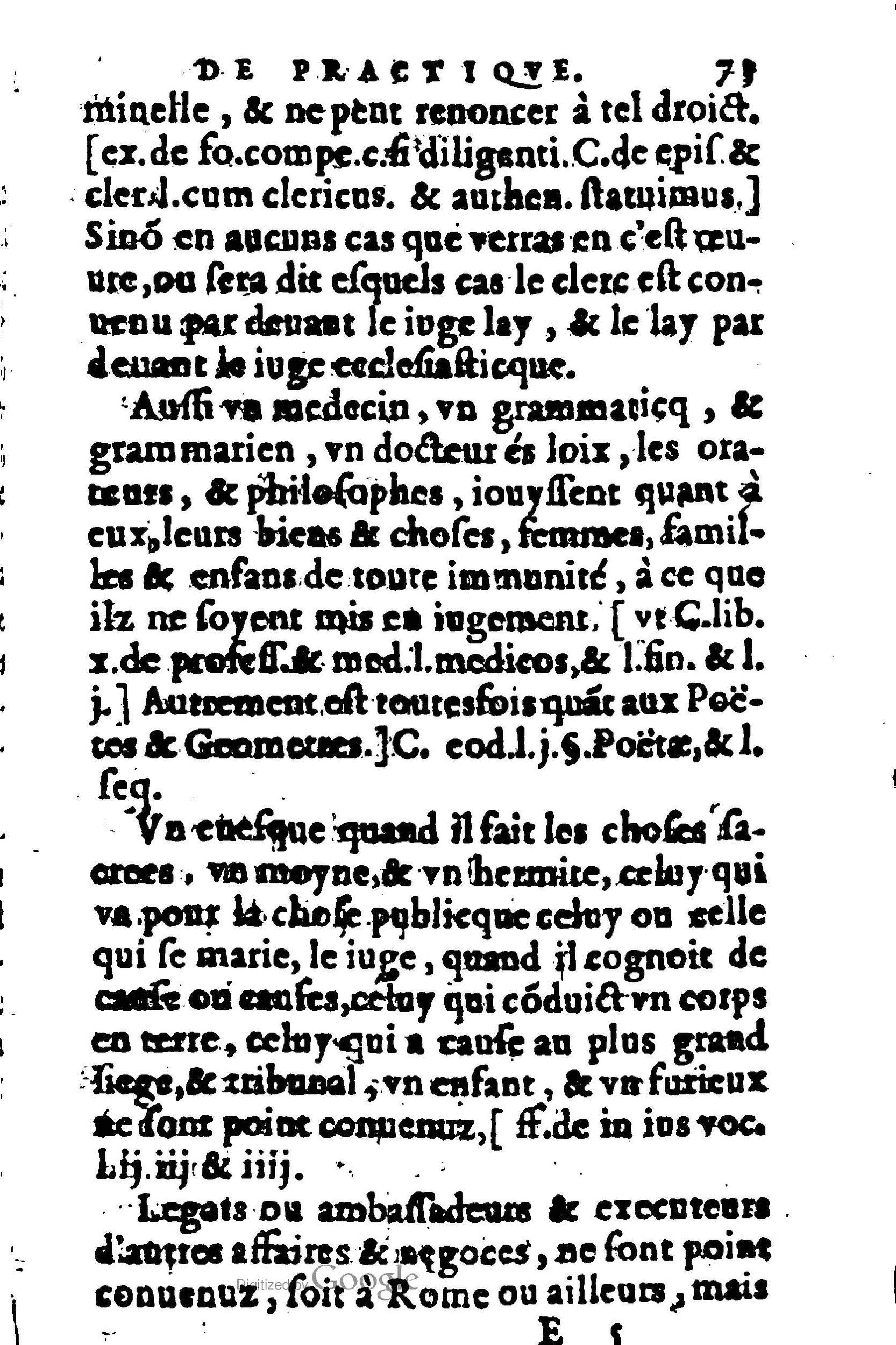 1605 - Pierre Rigaud - Trésor de pratique pour les juges - BM Lyon 1605 - Pierre Rigaud - Trésor de pratique pour les juges - BM Lyon