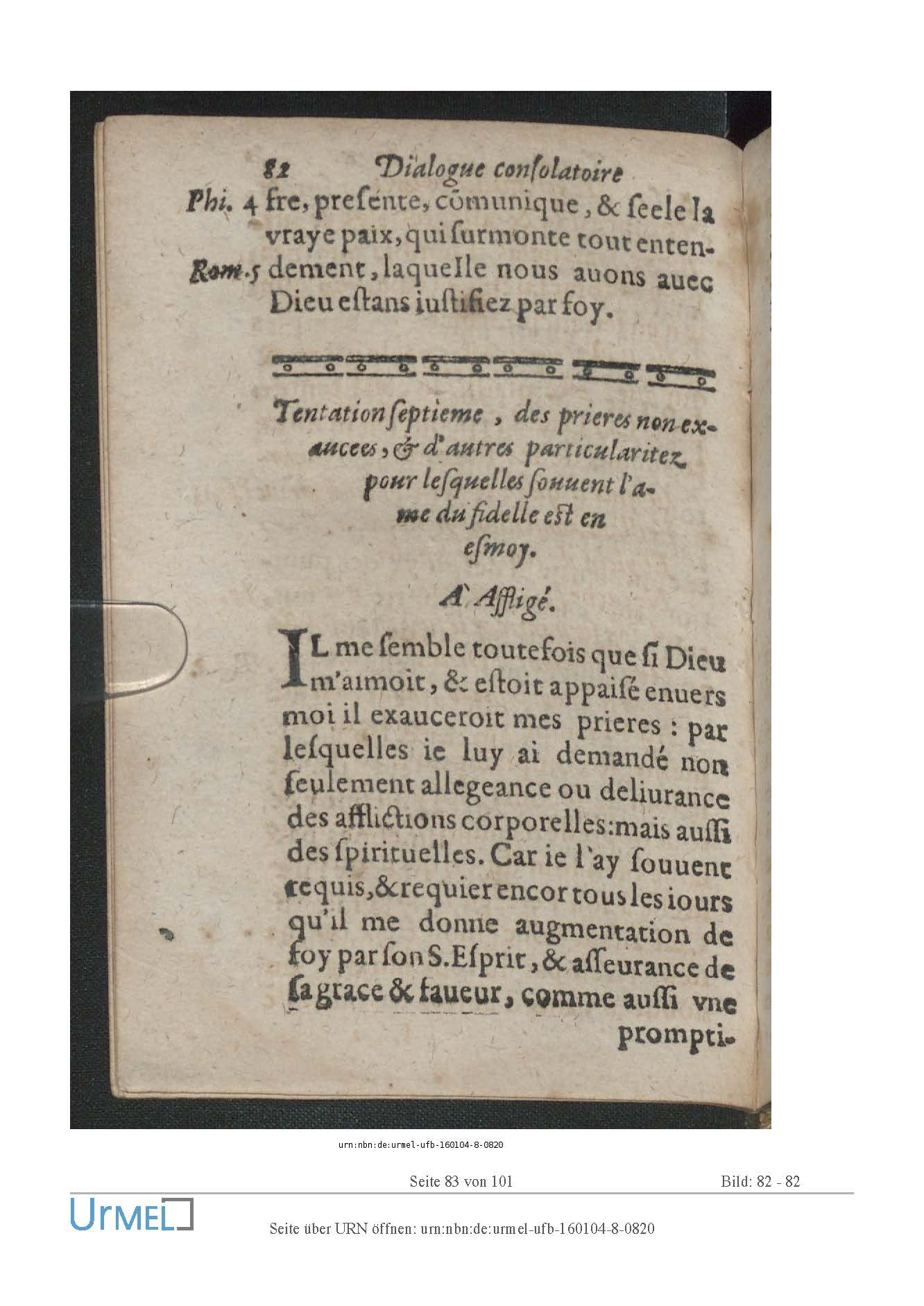 1614 - Jacques Flamand - Trésor spirituel qui contient des consolations - Universität Erfurt
