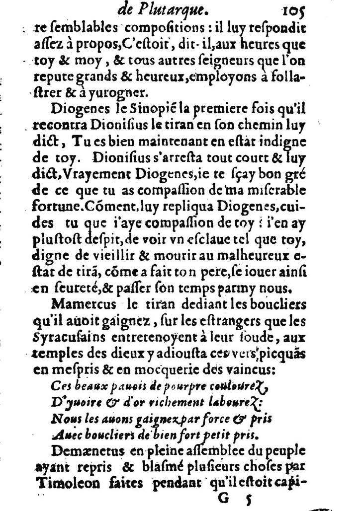 1611 - Pierre Rigaud - Trésor des vies de Plutarque - BM Lyon