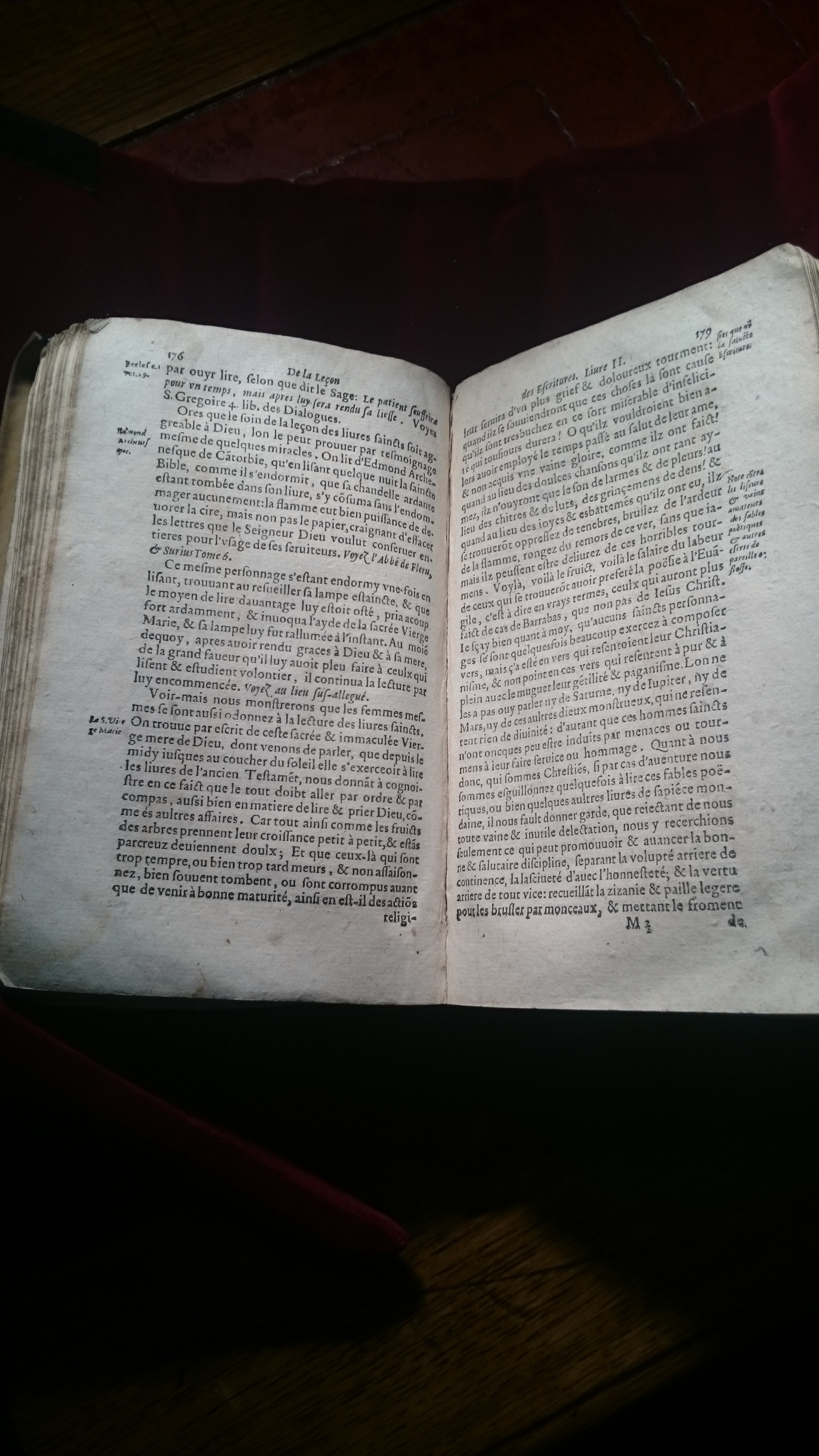 1596 - Jean Bogart - Trésor des faits et dits mémorables des hommes saints et illustres - BM Amiens