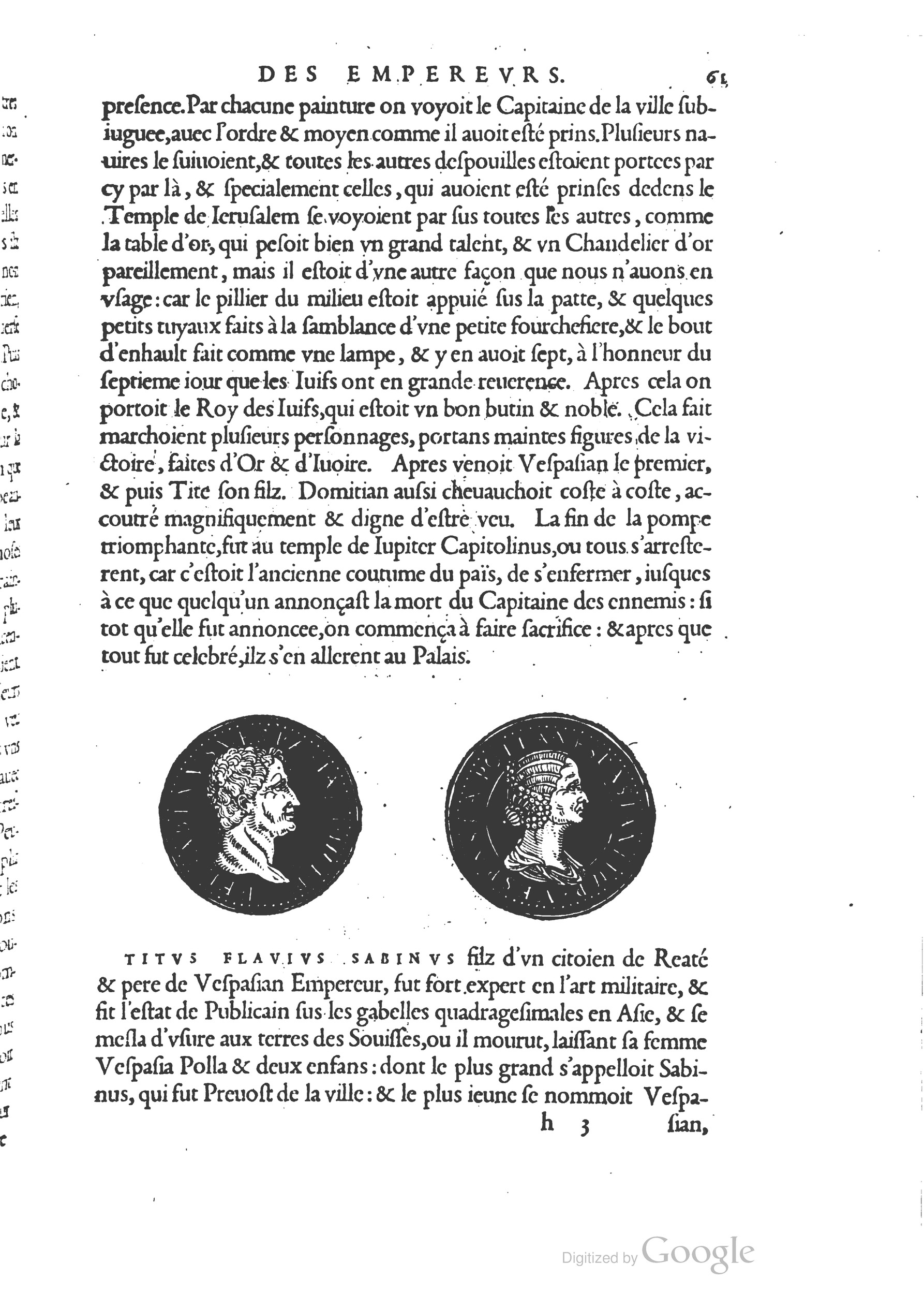 1553 - Jacopo Strada et Thomas Guérin - Épitome du Trésor des antiquités - BM Lyon