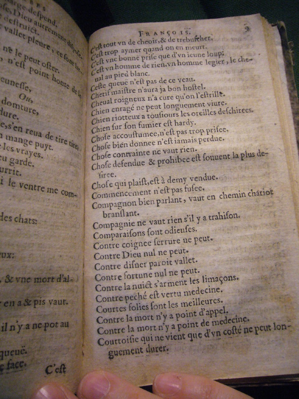 1617 - François Lefebvre - Trésor de sentences dorées et argentées - BnF Tolbiac