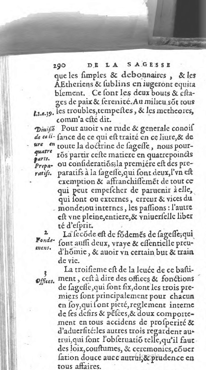 1606 - François Lefebvre - Trésor de la sagesse - BCU Lausanne