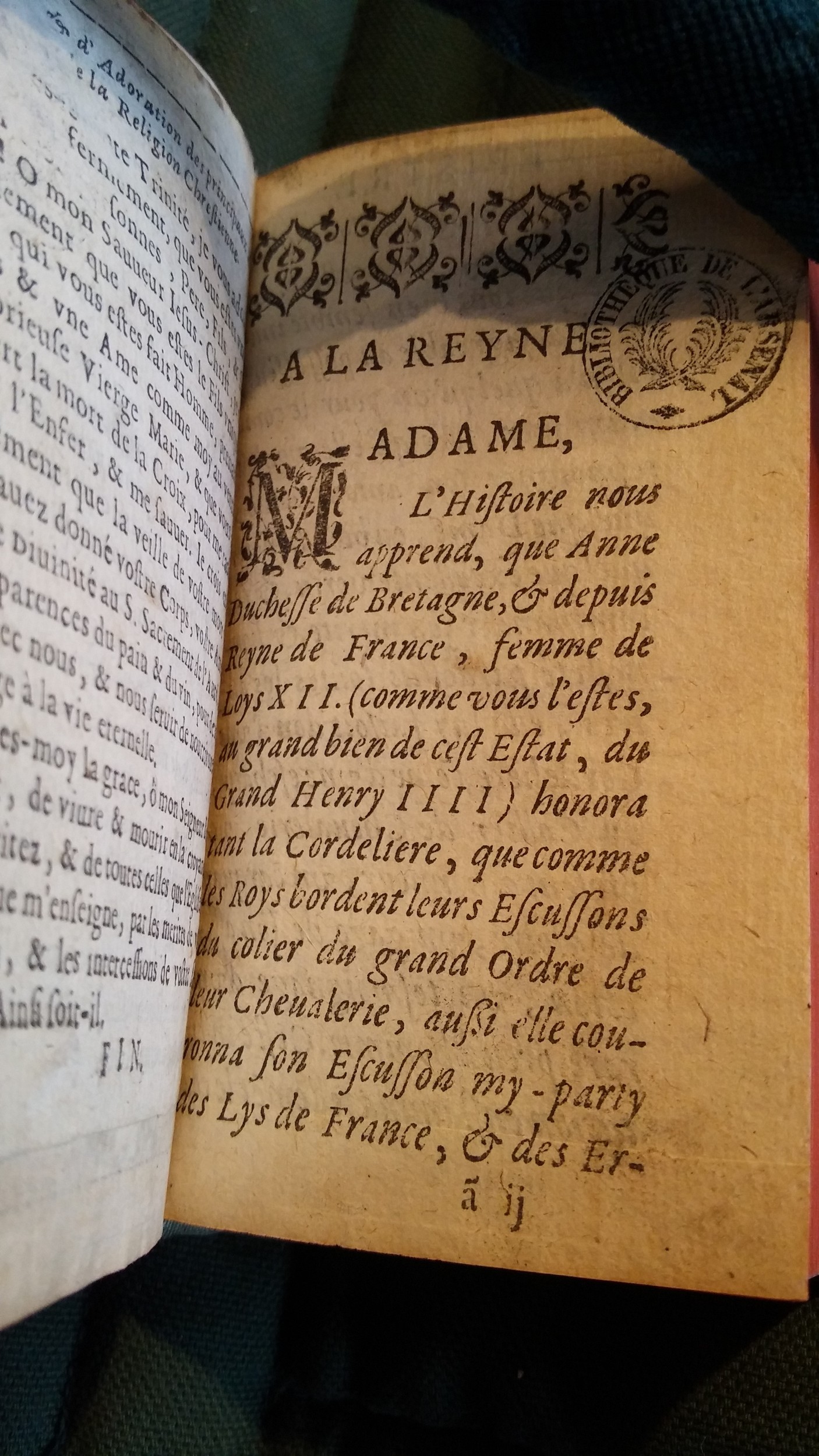 1608 - Jean Le Bouc - Cordelière ou trésor des indulgences du cordon Saint-François - BnF
