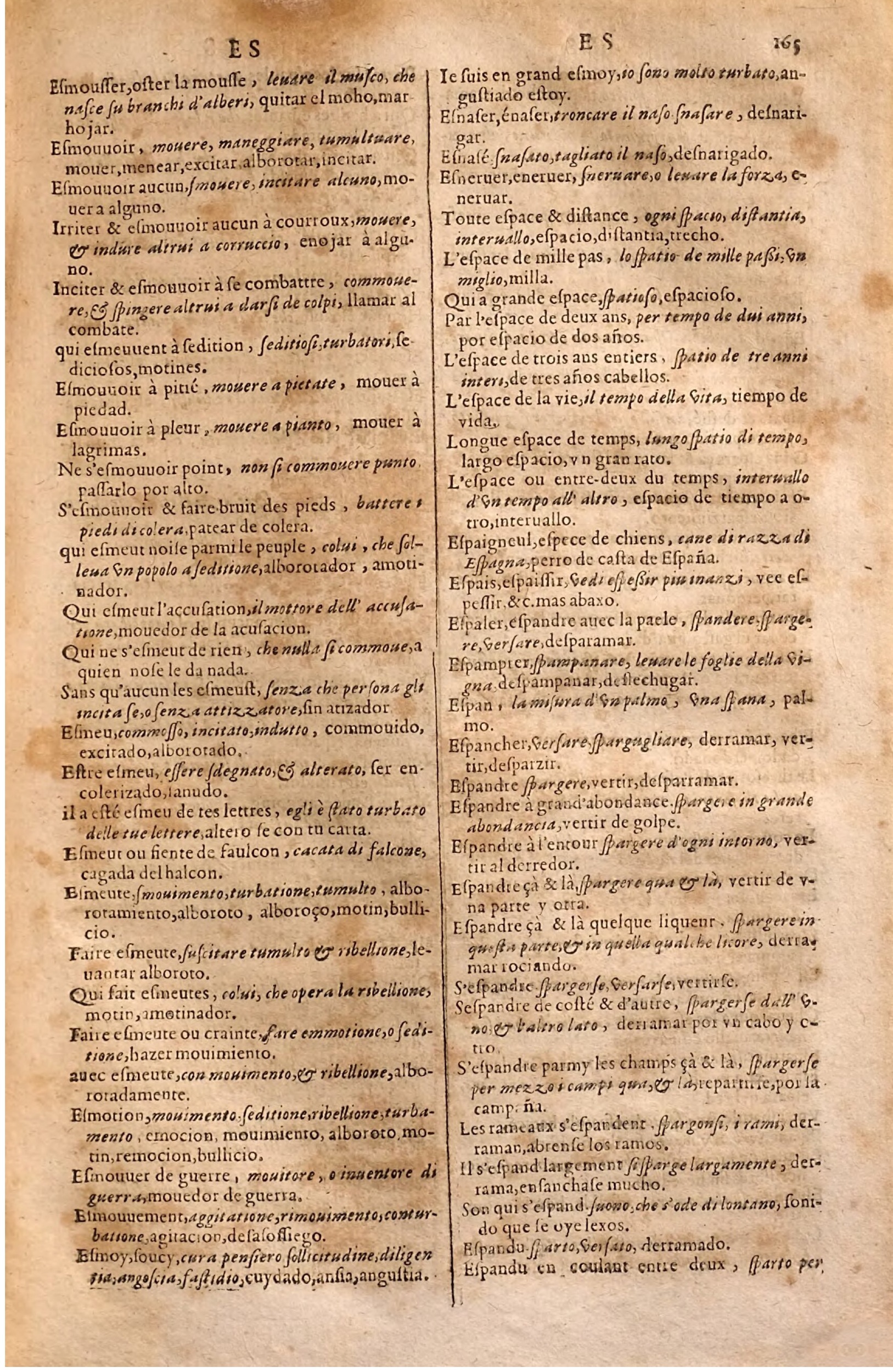 1627 - Jacques Crespin - Trésor des trois langues (Seconde partie) - Regensburg