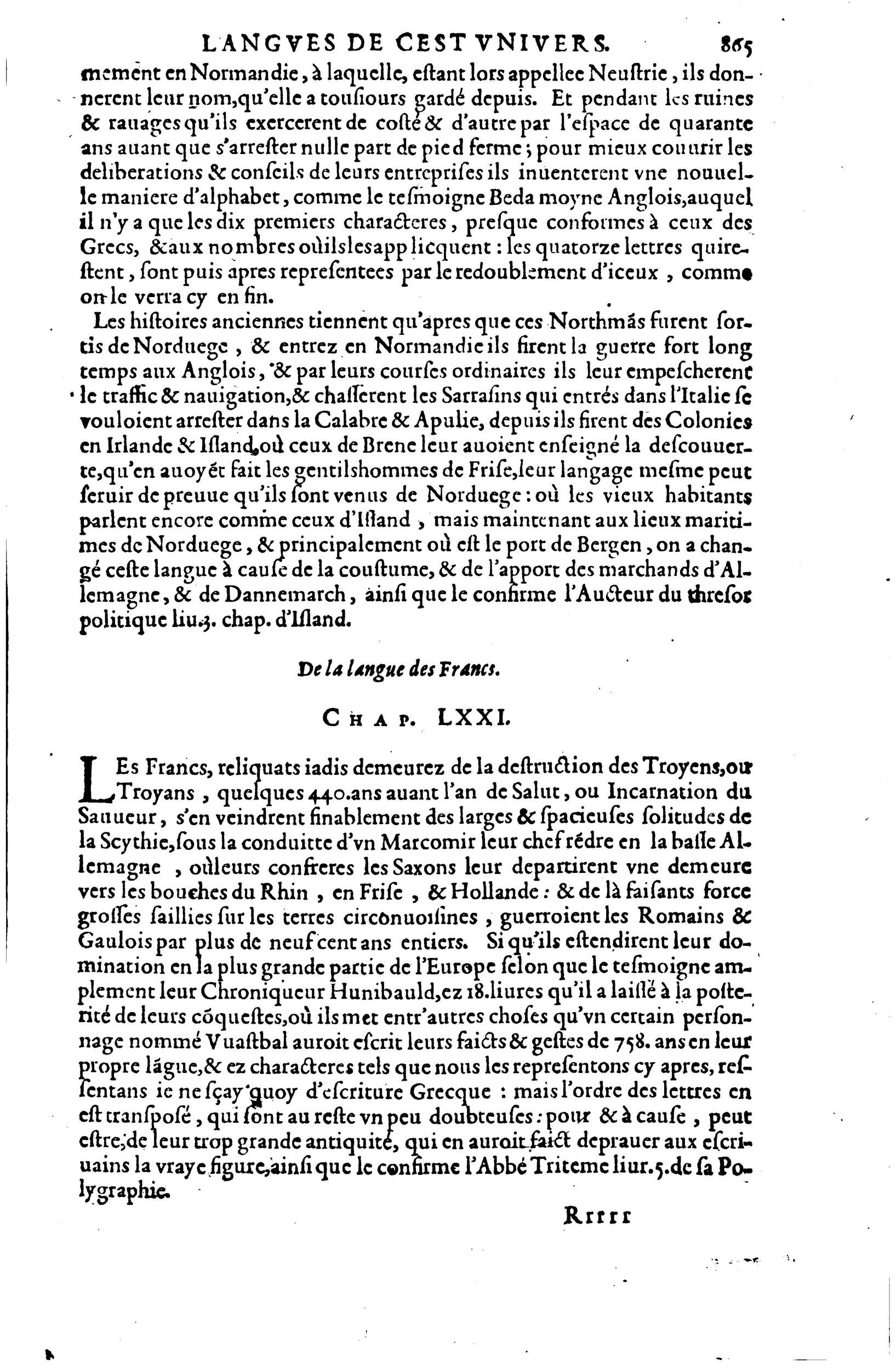 1619 - SHC - Trésor de l’histoire des langues de cet univers - BM Lyon