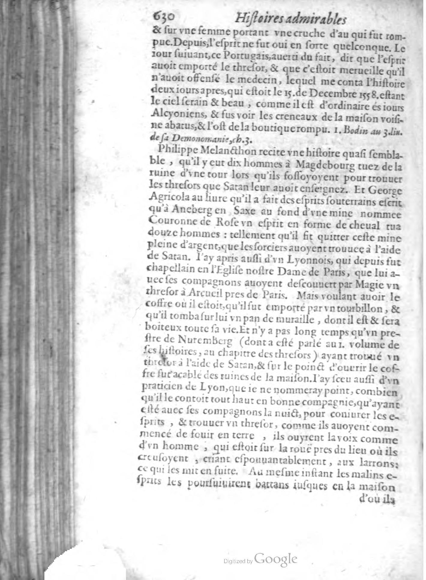 1620 - Samuel Crespin - Trésor d’histoires admirables et mémorables - BCU Lausanne 1620 - Samuel Crespin - Trésor d’histoires admirables et mémorables - BCU Lausanne