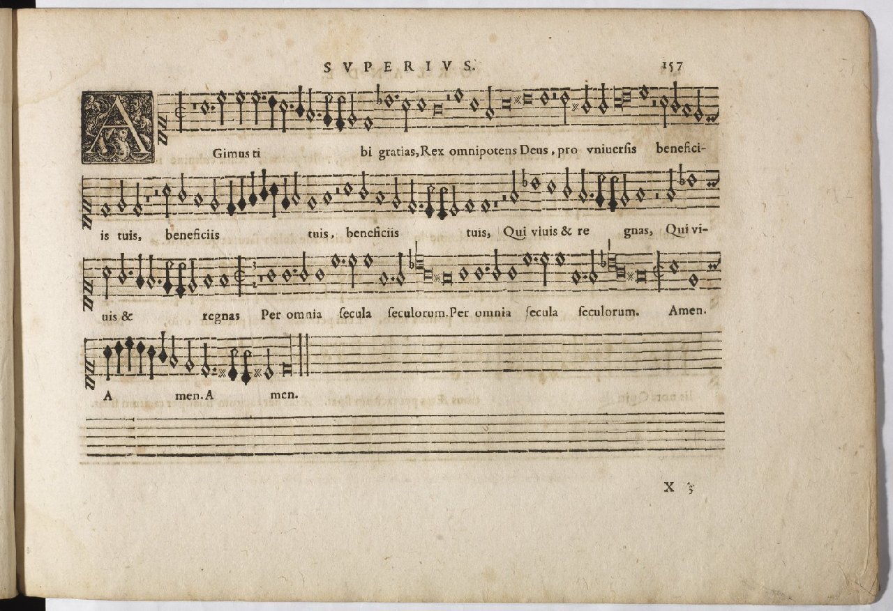 1594 - Paul Marceau - Trésor de musique d&#039;Orlande de Lassus, Superius, Bassus, Tenor, Quinta pars - BnF