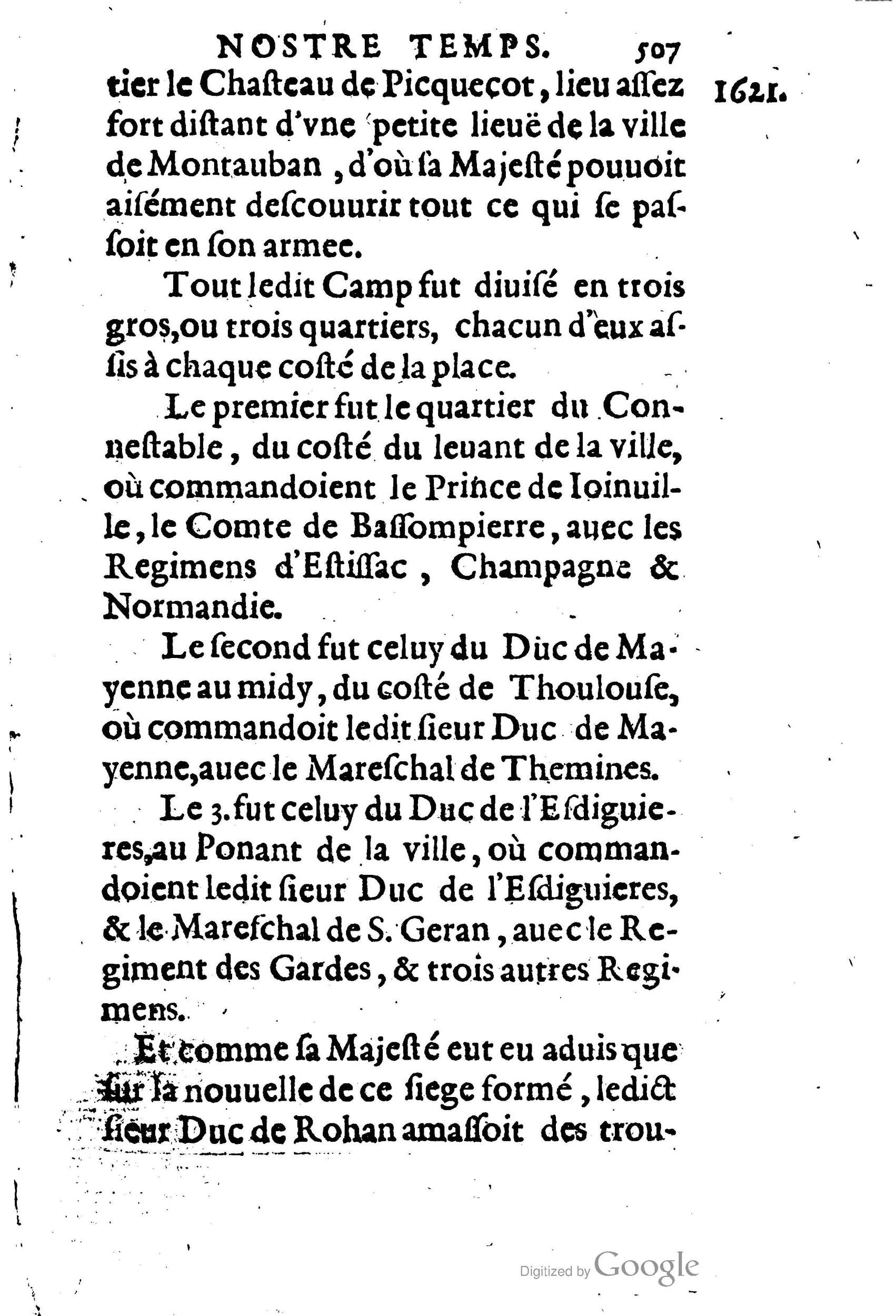 1623 - Joseph Bouillerot - Trésor de l’histoire générale de notre temps - BM Lyon