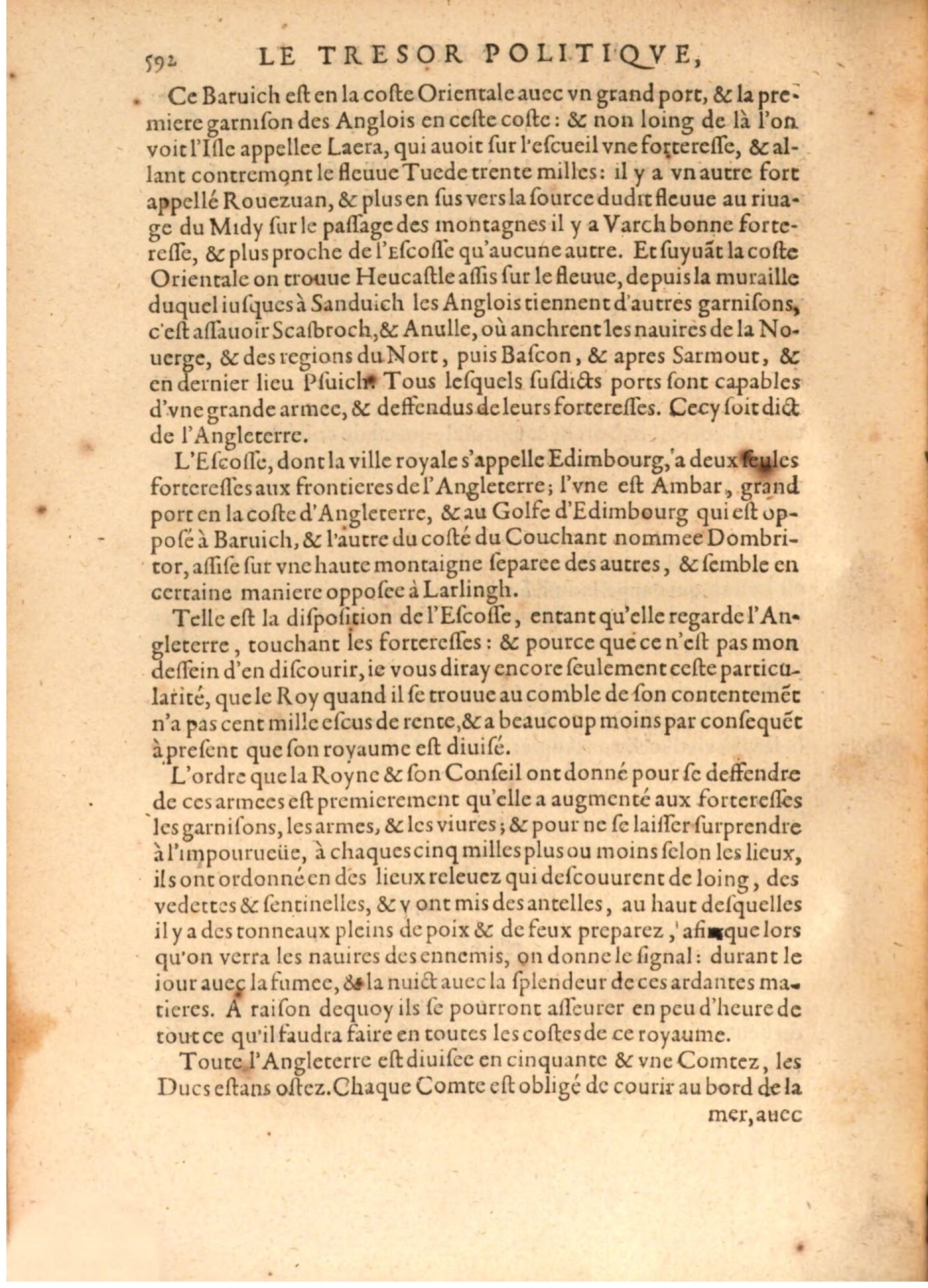 1608 - Nicolas Du Fossé - Trésor politique - BSB Munich