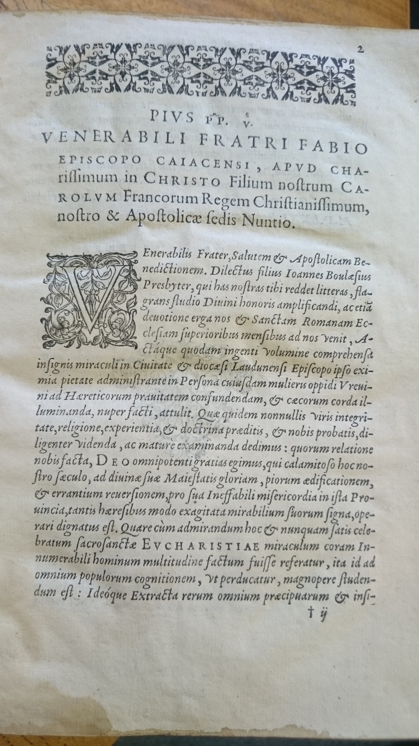 1578 - Nicolas Chesneau - Trésor et entière histoire de la triomphante victoire du corps de Dieu sur l’esprit malin - Douai Quincy