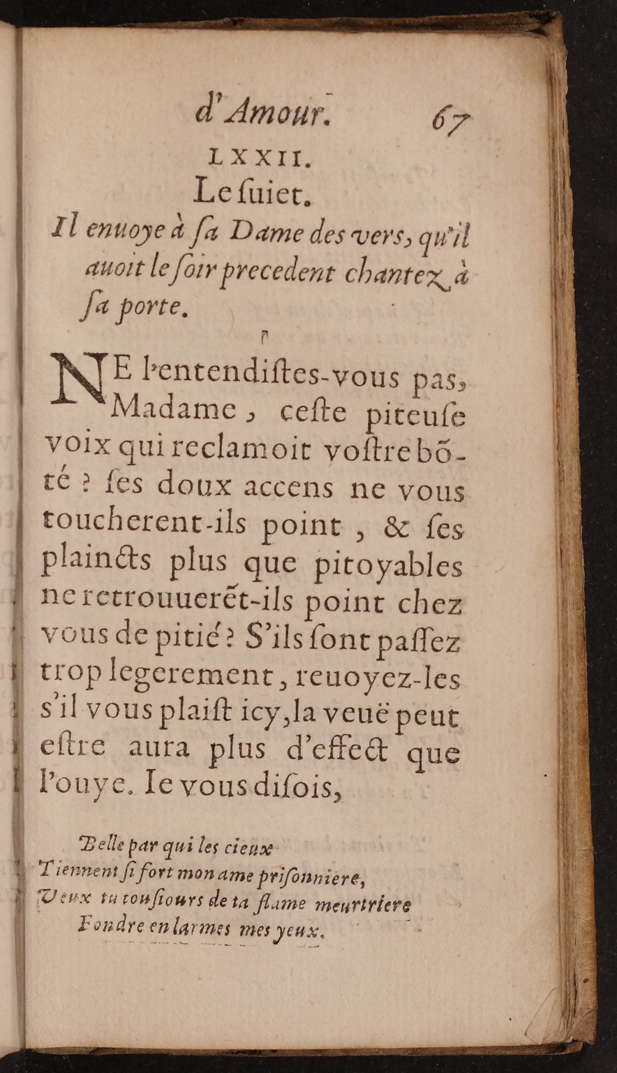 1597 - Matthieu Guillemot - Trésor d’amour - BnF Arsenal