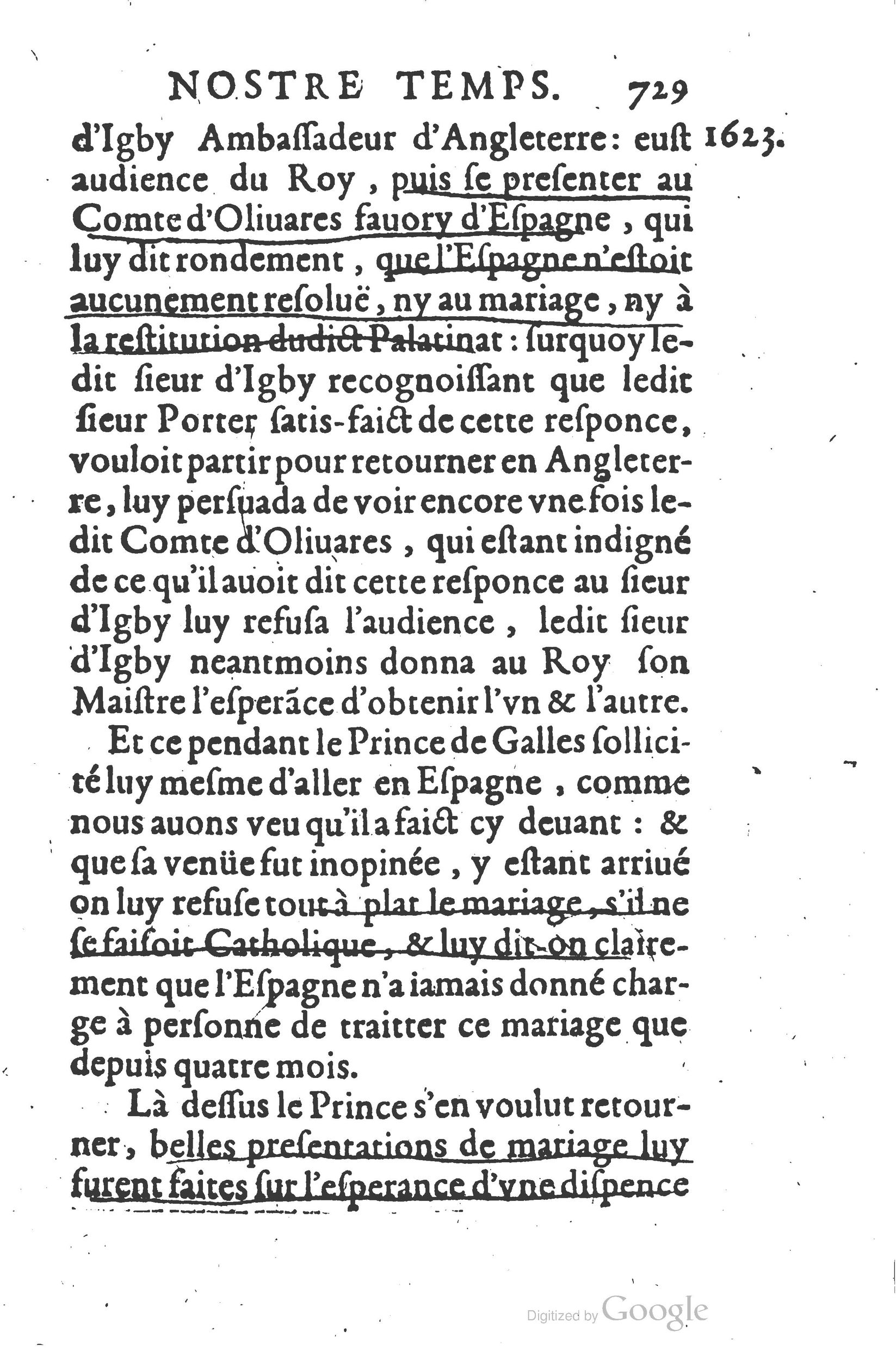 1626 - Joseph Bouillerot - Trésor de l’histoire générale de notre temps - BSB Munich