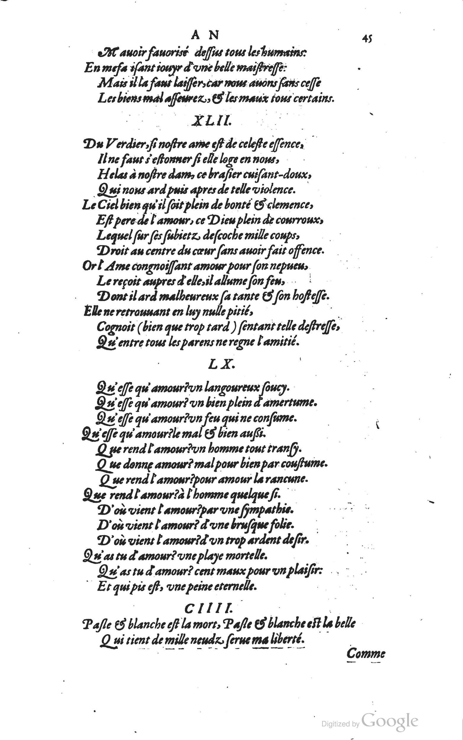 1585 - Barthélemy Honorat - Bibliothèques françaises - BSB Munich