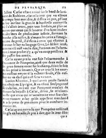 1574 - Benoît Rigaud - Trésor des vies de Plutarque - Avignon