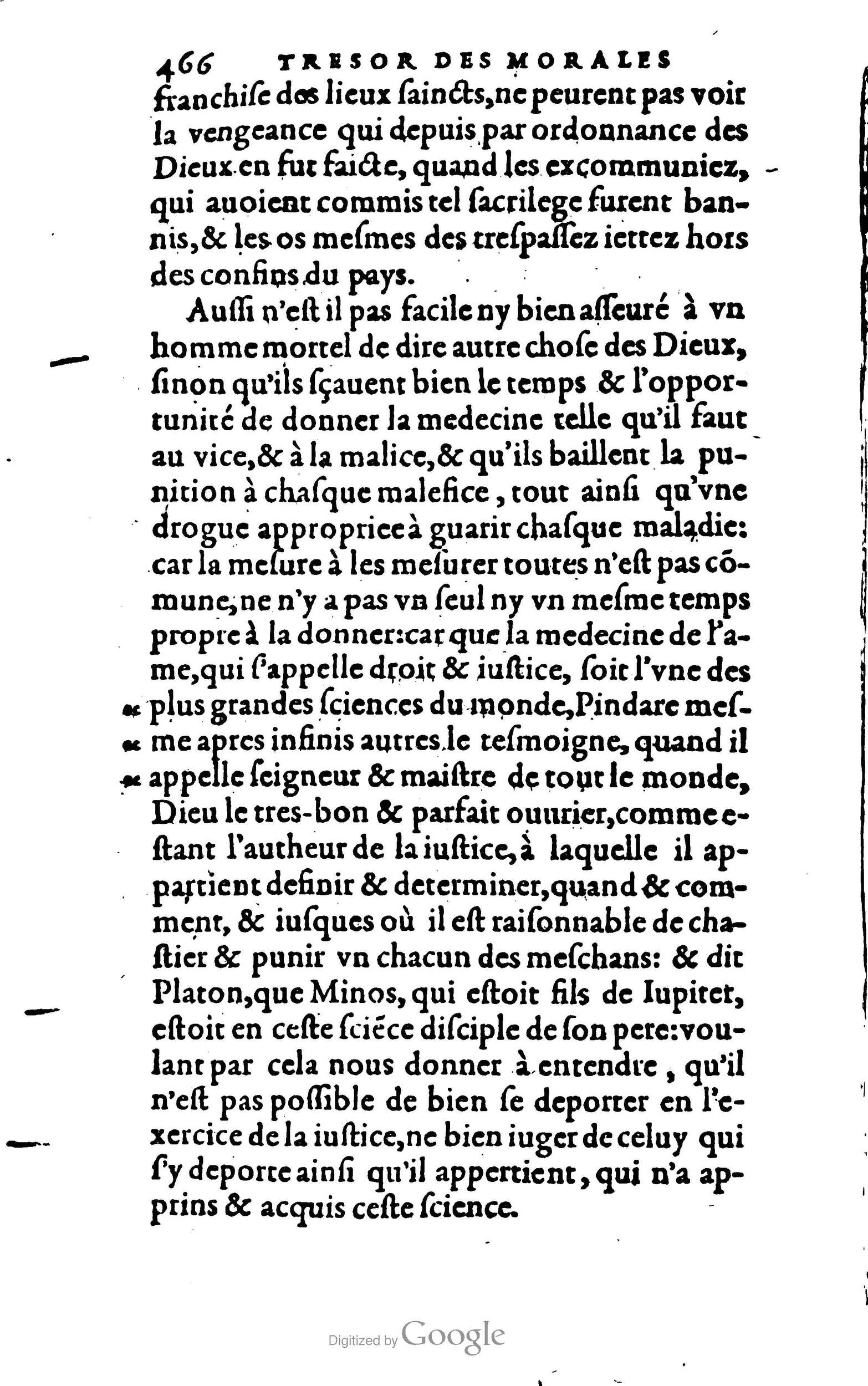 1578 - Jean Poupy - Trésor des morales de Plutarque - BSB Munich