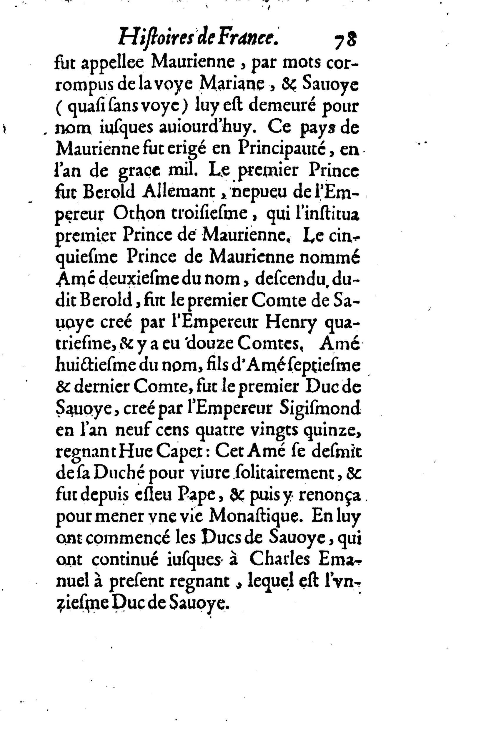 1633 - Jean Corrozet - Trésor des histoires de France - BM Lyon 1633 - Jean Corrozet - Trésor des histoires de France - BM Lyon
