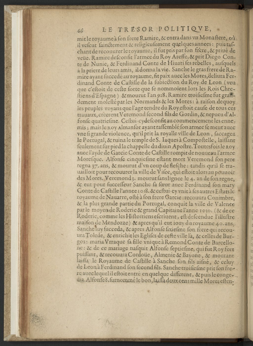 1608 - Nicolas Du Fossé - Trésor politique - BnF Tolbiac