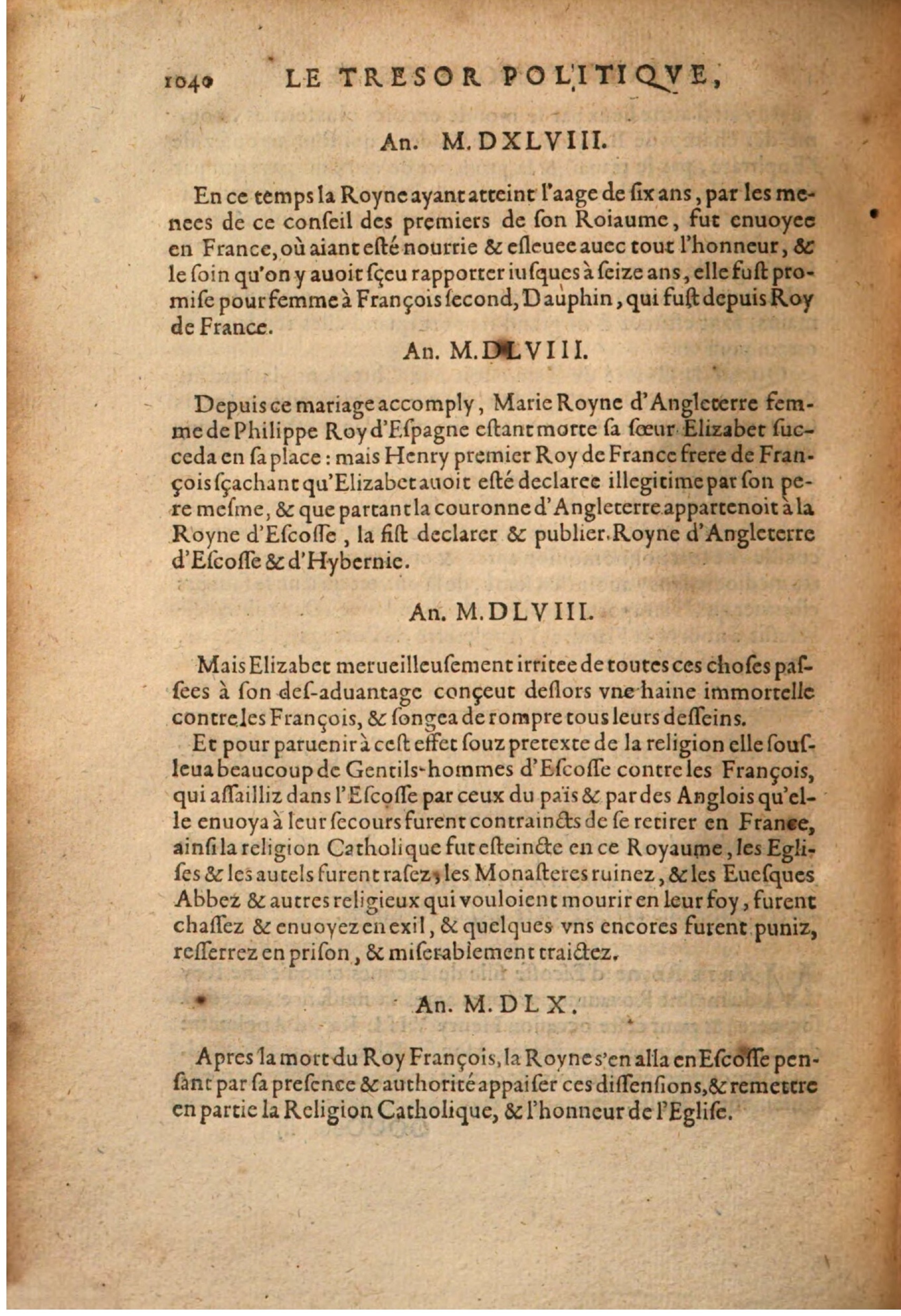1608 - Thierry Rolin - Trésor politique - Augsbourg