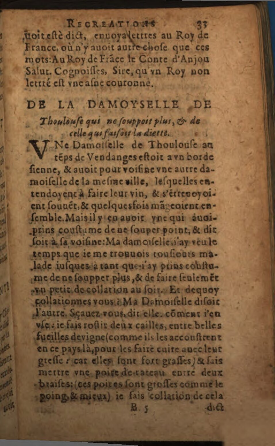 1616 - Balthazar Bellère - Trésor des récréations - BSB