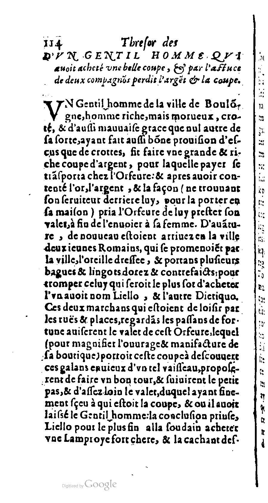 1611 - Romain de Beauvais - Trésor des récréations - BM Lyon
