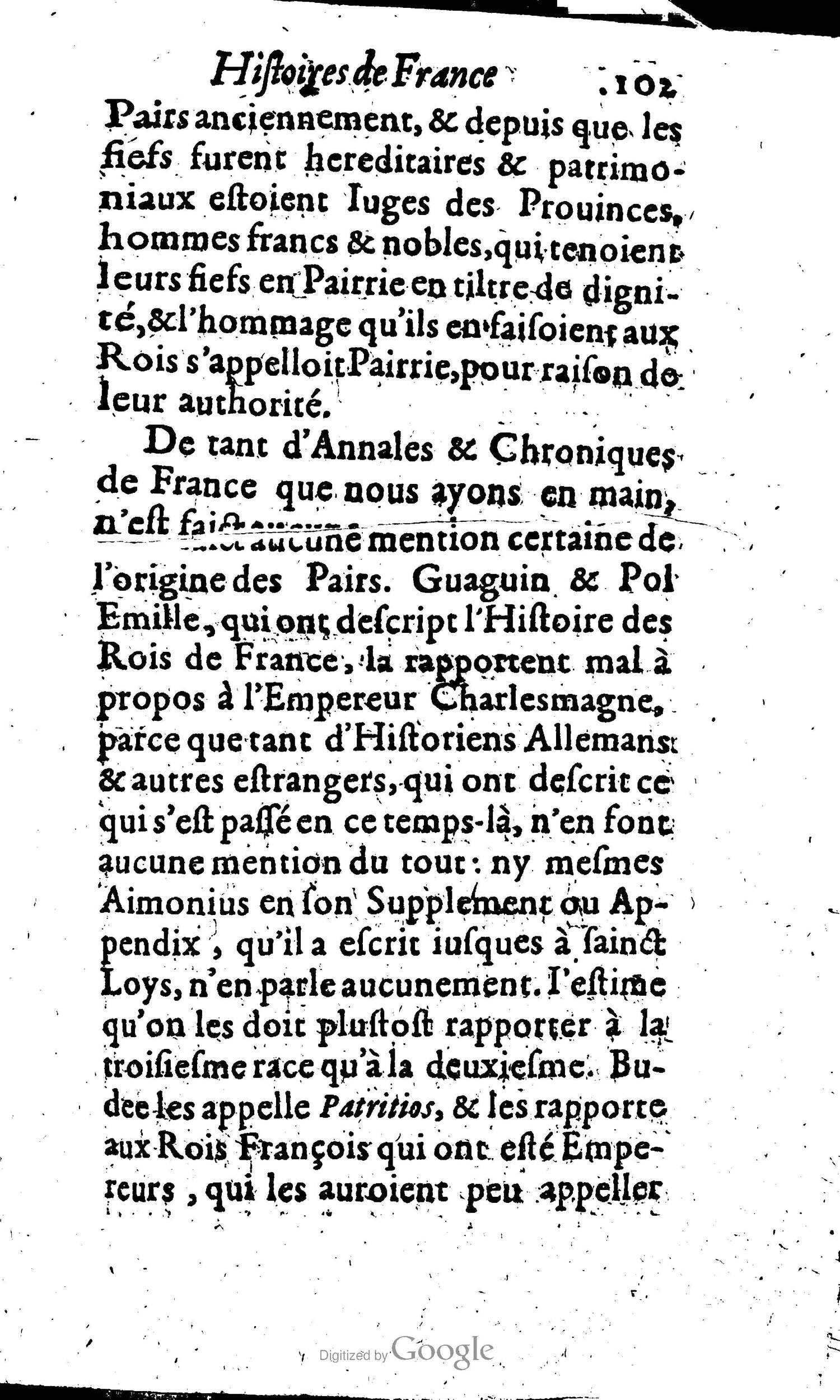 1619 - Jean Corrozet - Trésor des histoires de France - Anvers Musée Plantin-Moretus