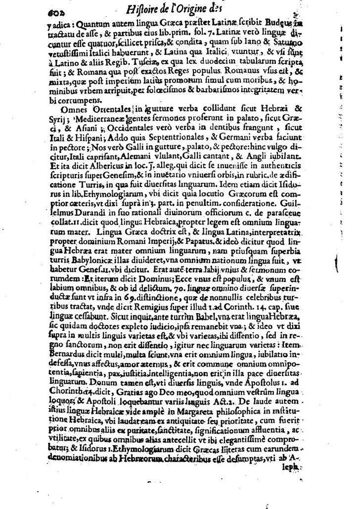 1613 - Matthieu Berjon - Trésor de l’histoire des langues de cet univers - BM Lyon 1613 - Matthieu Berjon - Trésor de l’histoire des langues de cet univers - BM Lyon