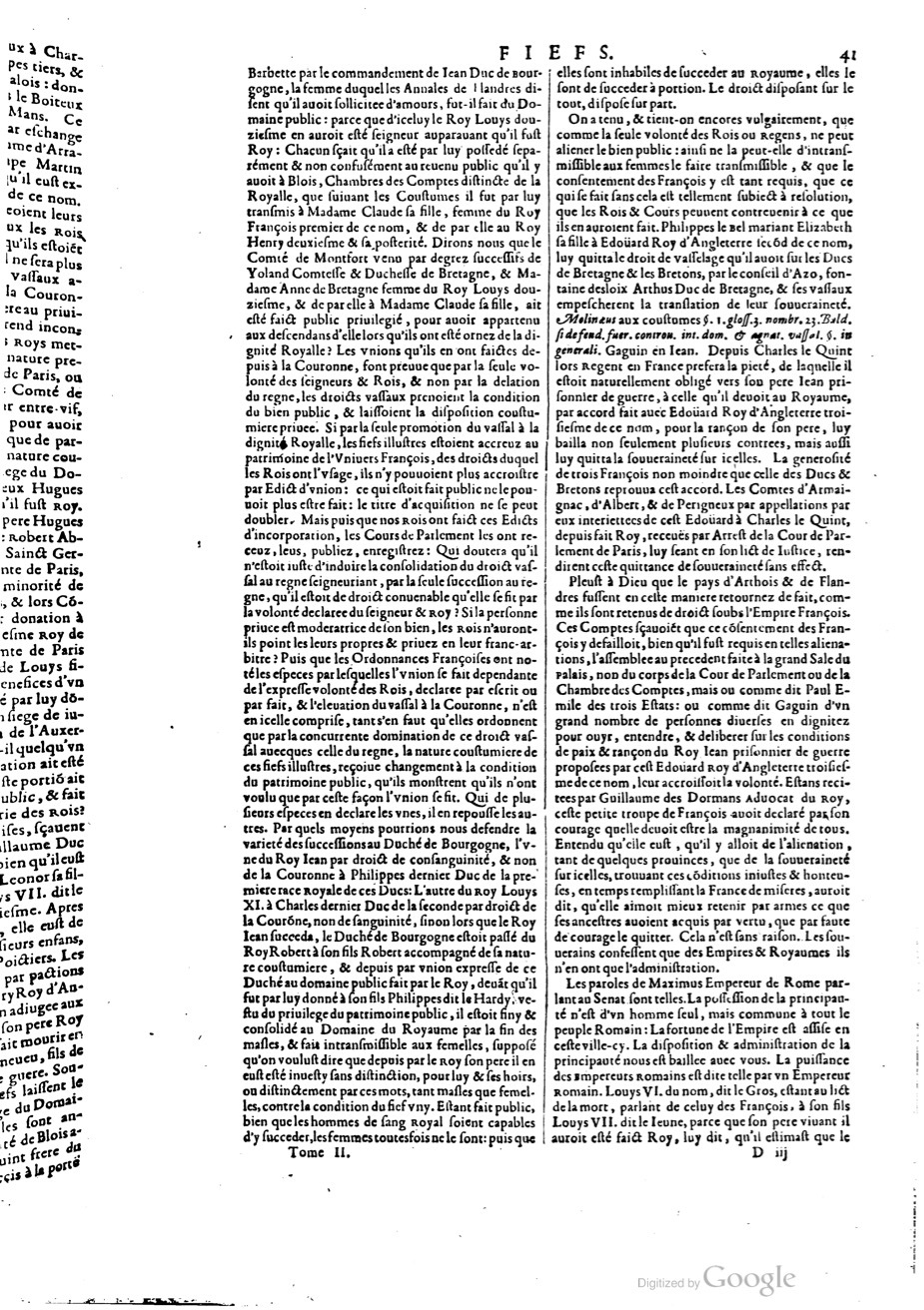 1629 - Veuve Nicolas Buon - Trésor du droit français (29620 T. 2) - BM Lyon