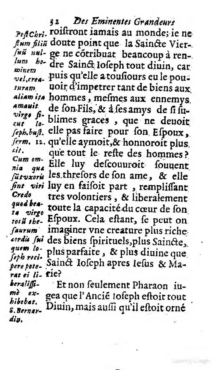 1646 - Jean Piot - Trésor inestimable de Saint-Joseph - BNC Rome