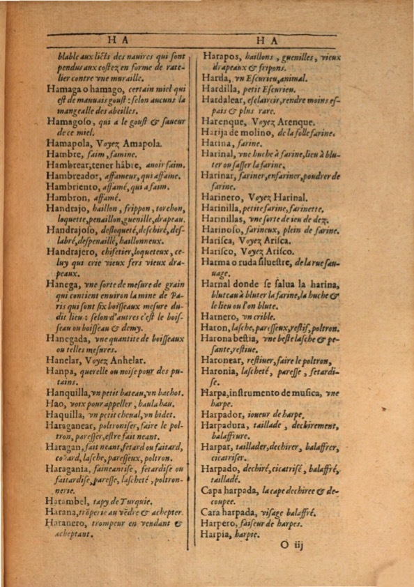 1607 - Marc Orry - Trésor des deux langues espagnole et française (Première et Seconde parties) - ÖNB Wien