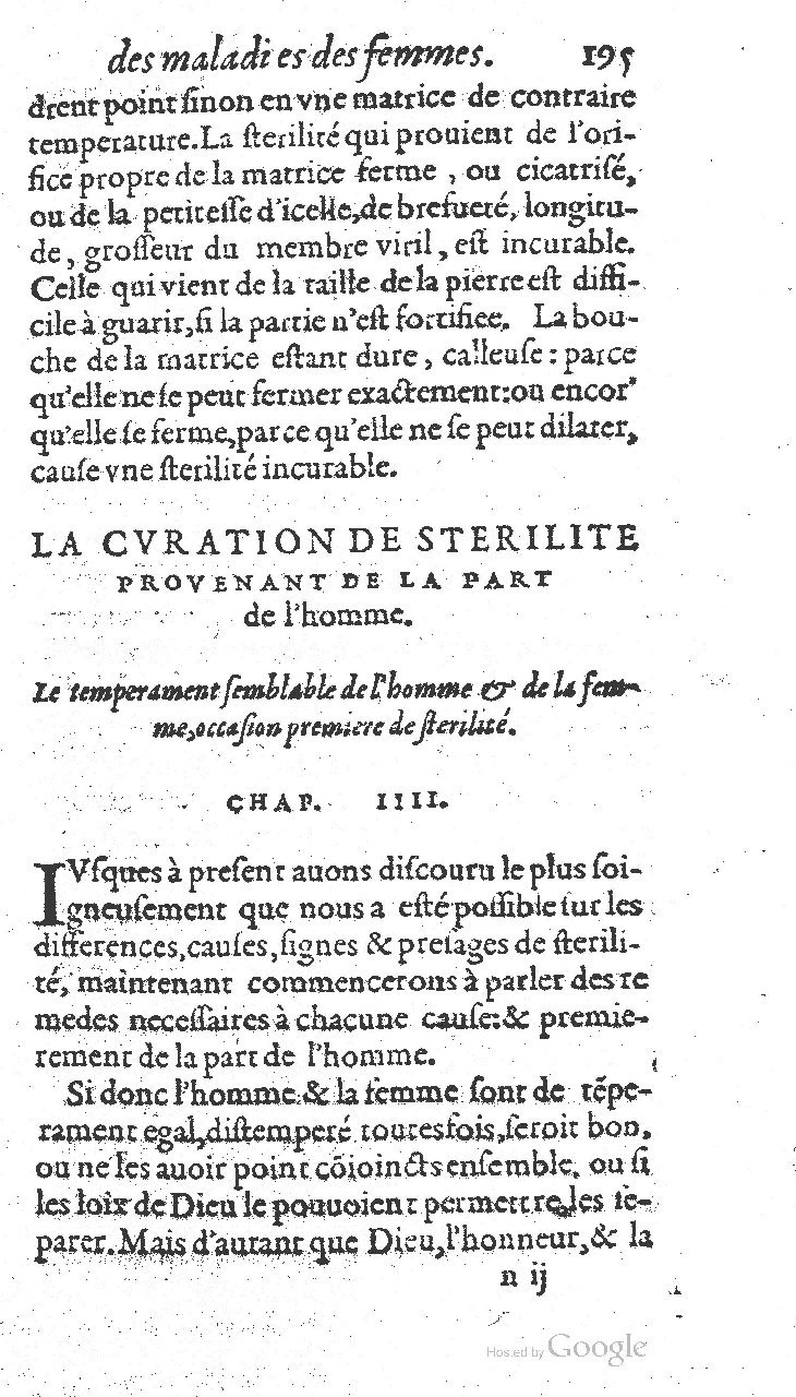 1585 - Jacques du Puis - Trésor des remèdes secrets pour les maladies des femmes - BnF