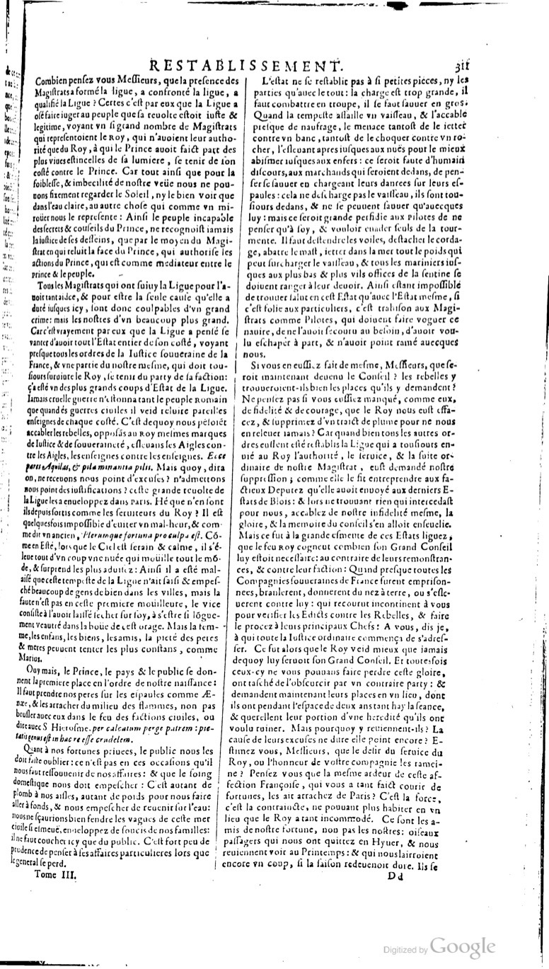1629 - Veuve Nicolas Buon - Trésor du droit français (21754 T. 3) - BM Lyon