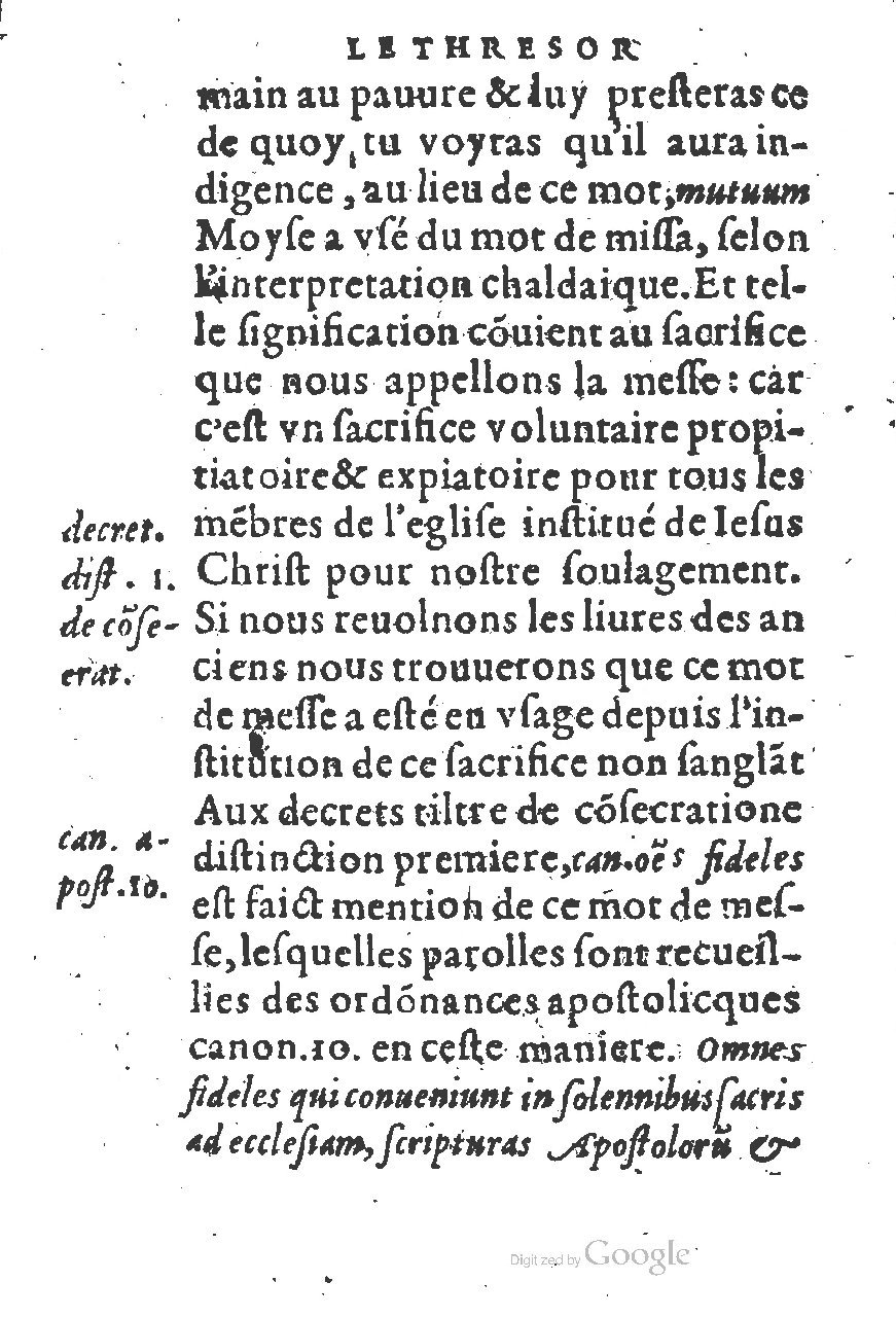 1578 - Jean de Bordeaux - Trésor de l’Église catholique - BM Lyon