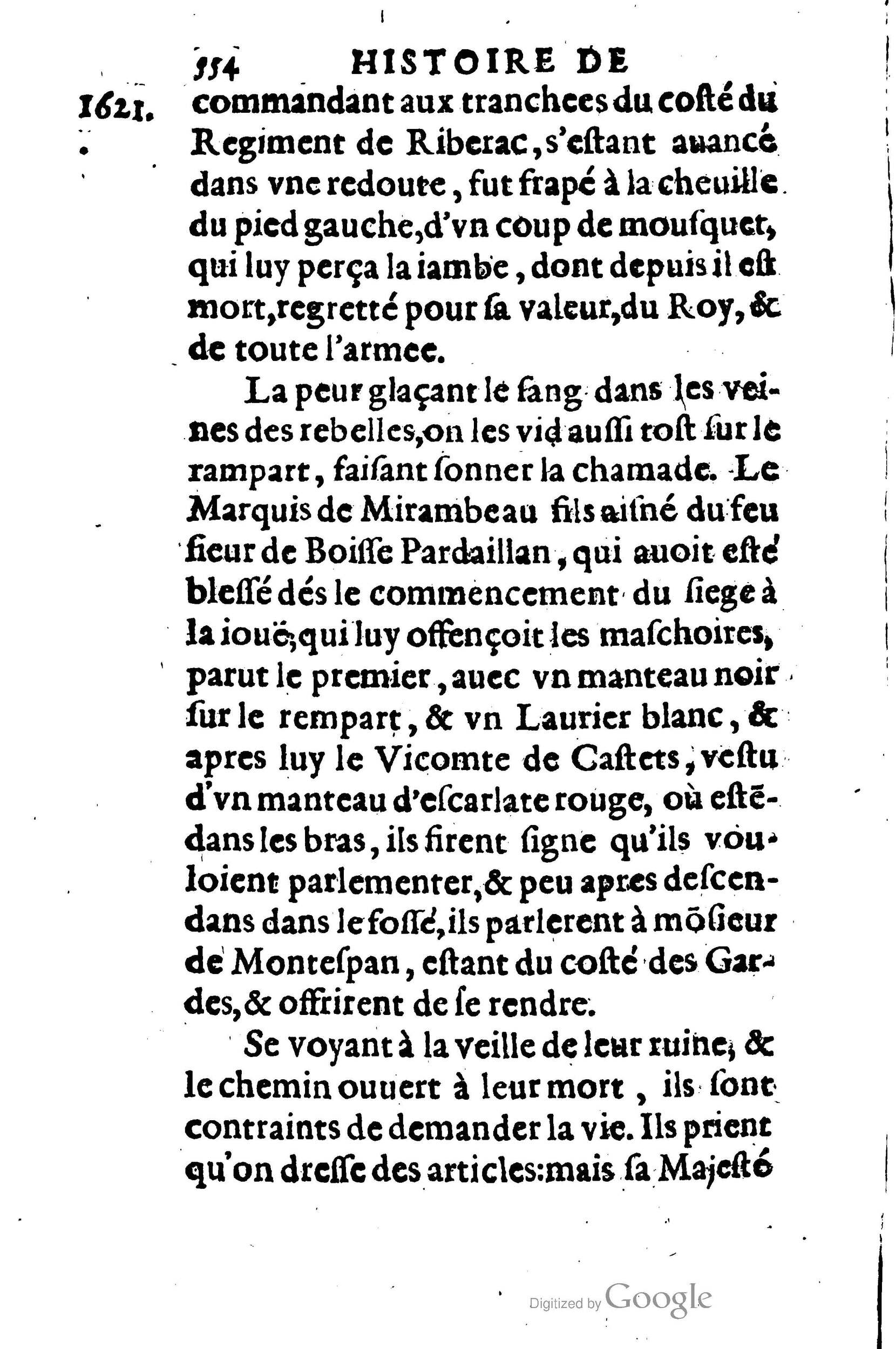1623 - Joseph Bouillerot - Trésor de l’histoire générale de notre temps - BM Lyon