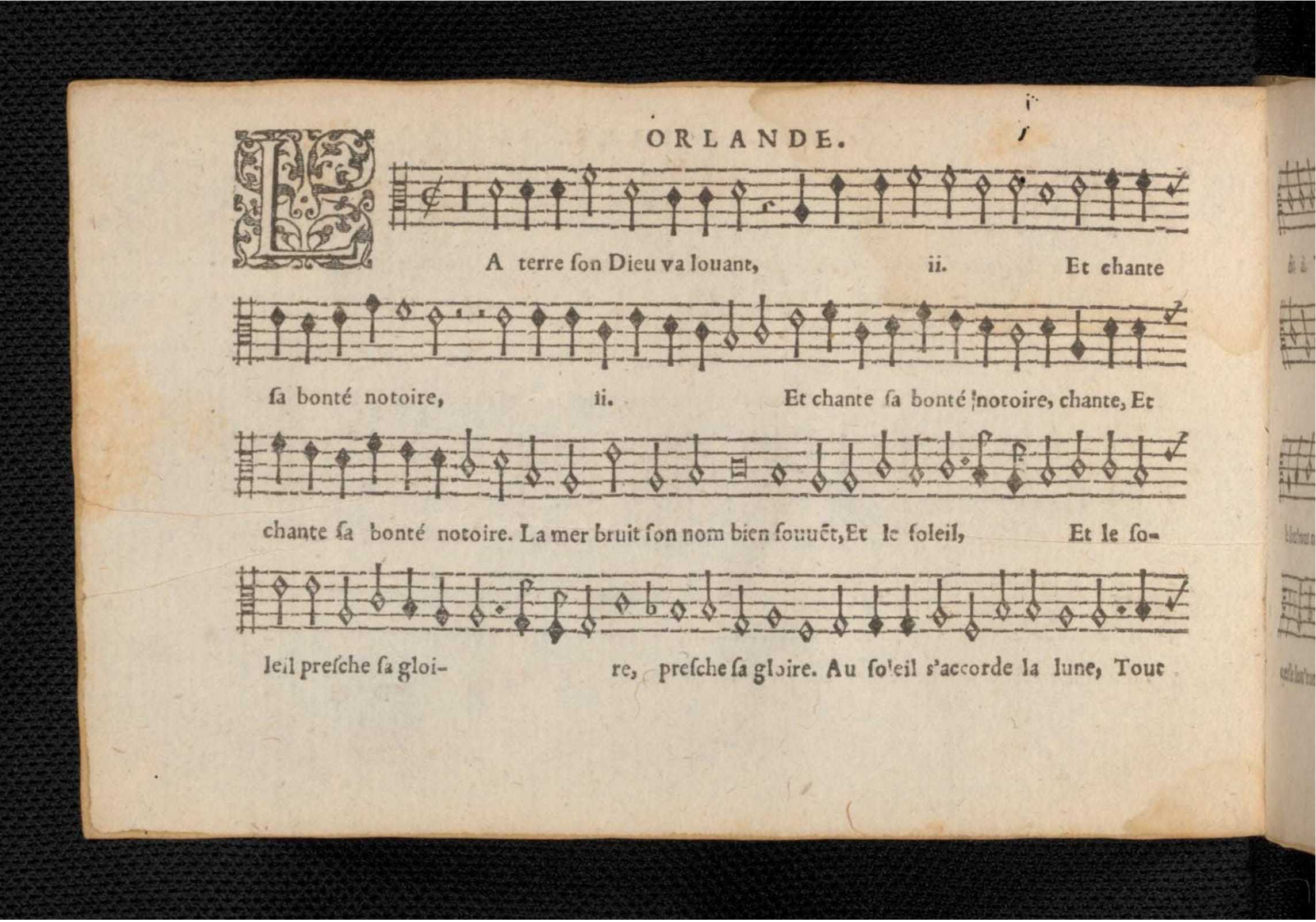 1576 - [Pierre de Saint-André] - Trésor de musique d’Orlande de Lassus Quinta et Sexta pars - KBR Bruxelles